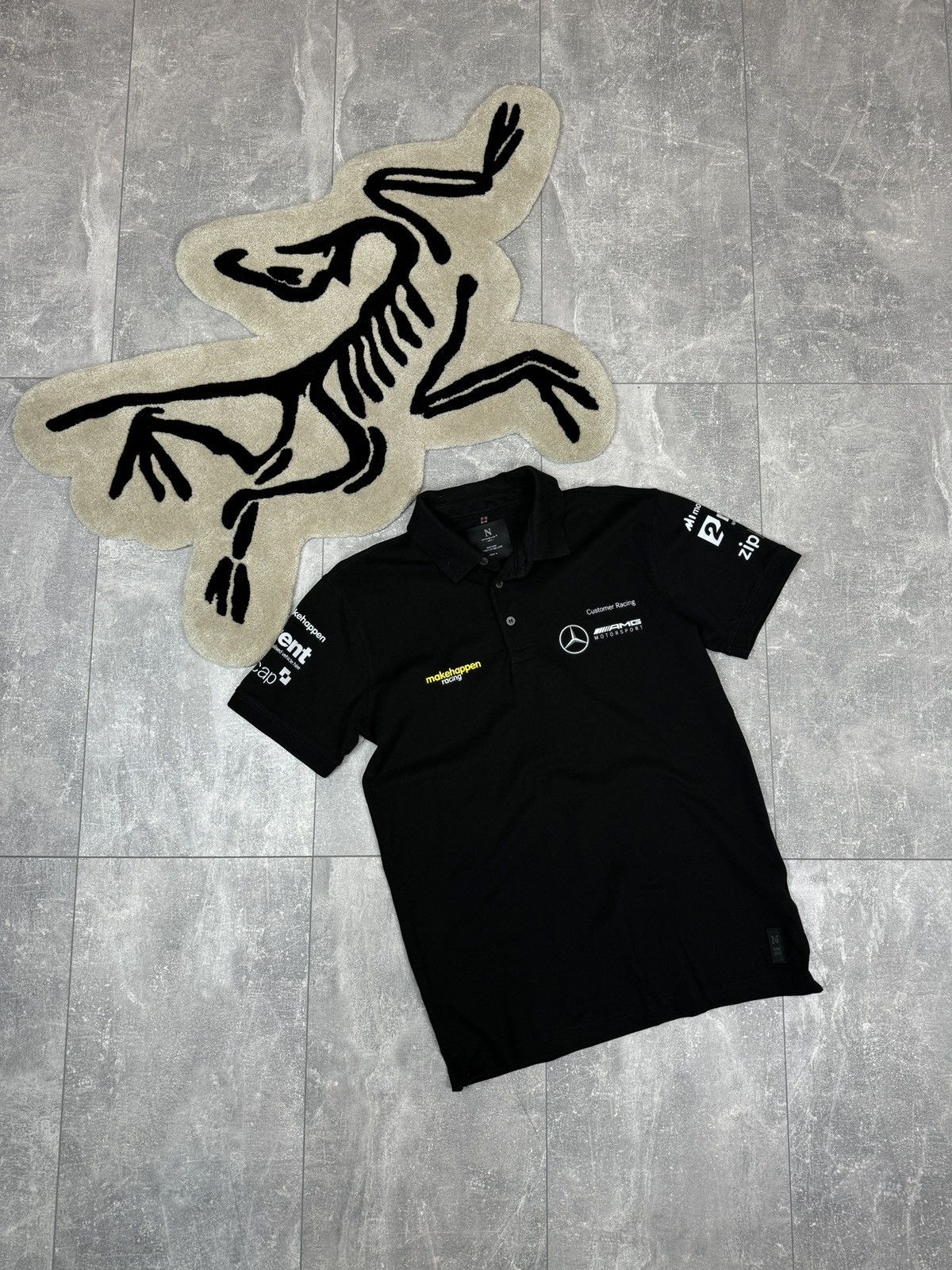 Mercedes-Benz × Vintage Mens Vintage Mercedes T-shirt amg petronas racing Benz tee Size US M / EU 48-50 / 2 - 1 Thumbnail
