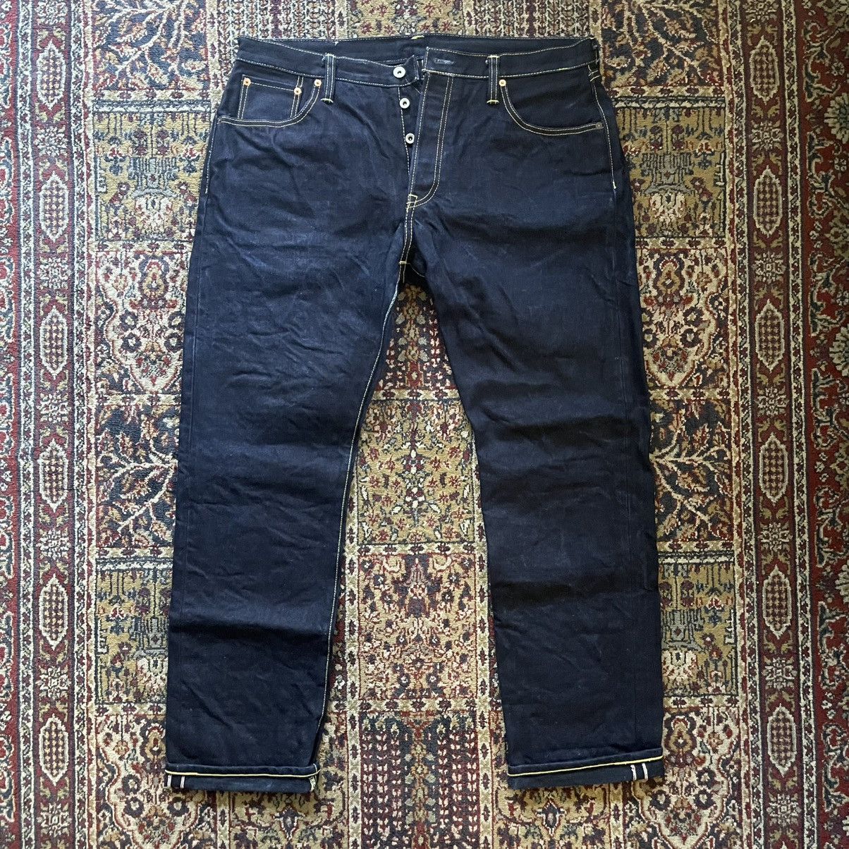 Iron Heart Iron Heart Double Indigo IH-634 18oz Jeans size 40x32 Size US 40 / EU 56 - 1 Thumbnail