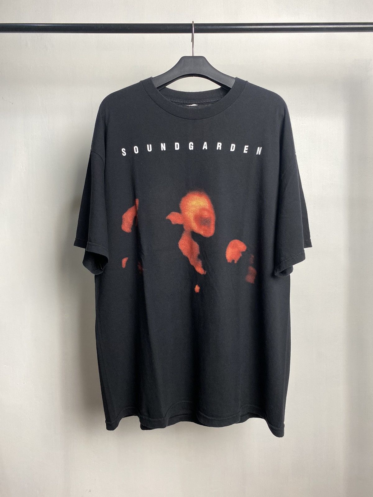 image of Band Tees x Rock T Shirt Vintage Soundgarden Superunknown Tshirt in Black, Men's (Size XL)