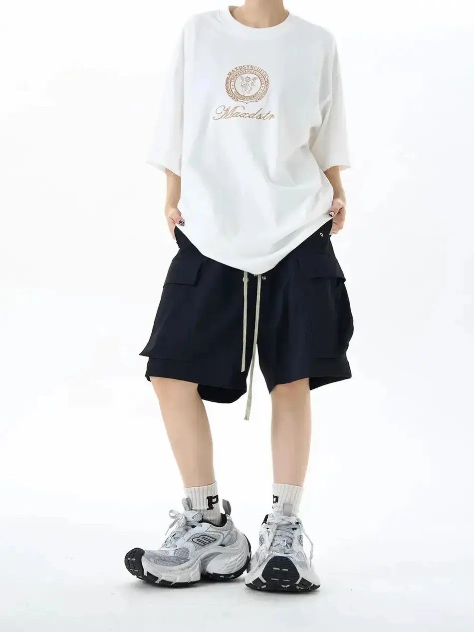Japanese Brand × Vintage Hip Hop Zipper Pocket Casual Shorts Size US 30 / EU 46 - 5 Thumbnail