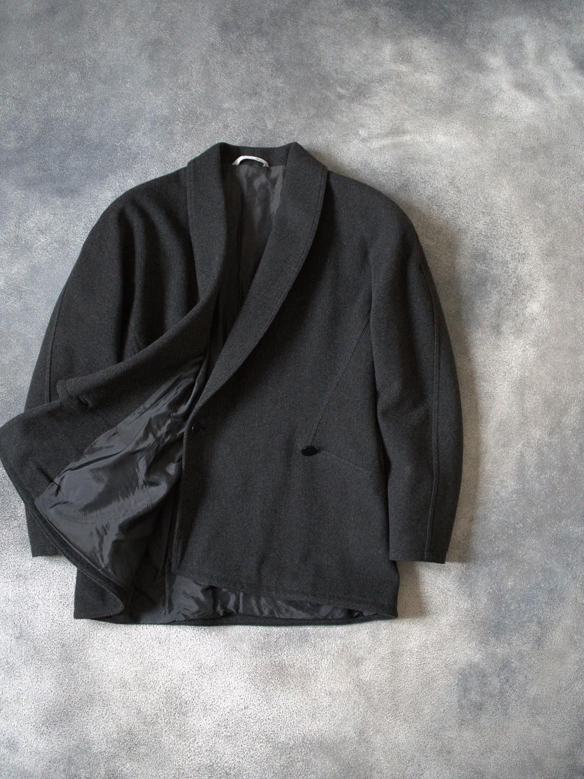 Versace F/W 1986 Gianni Versace Asymmetric Wool / Cashmere Coat Size S / US 4 / IT 40 - 11 Thumbnail