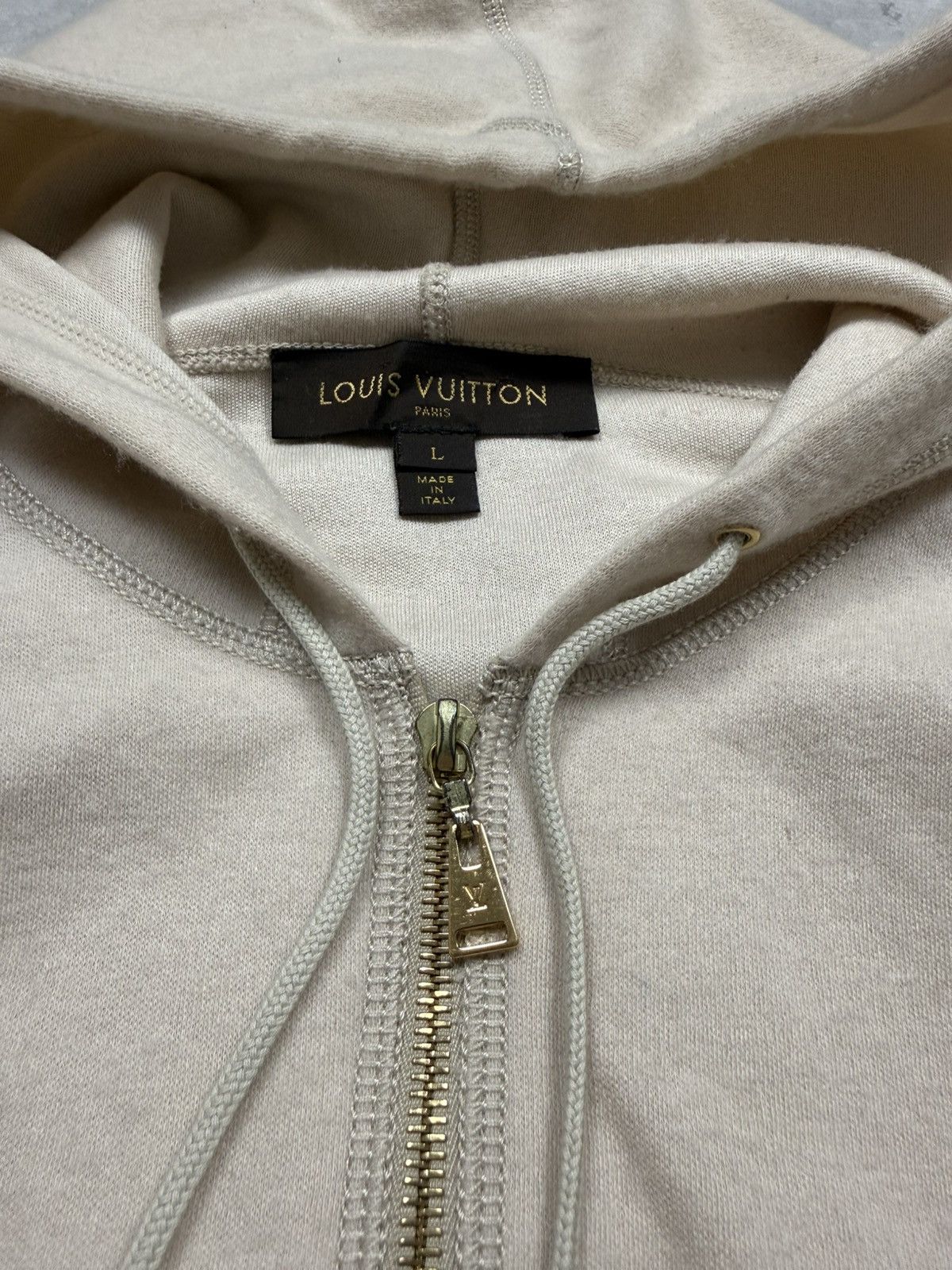 Louis Vuitton Louis Vuitton Vintage Luxury Zip Hoodie Size L / US 10 / IT 46 - 5 Thumbnail