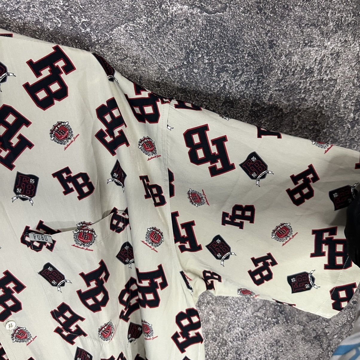 Fubu Vintage Rare Fubu Rap Monogram Shirt Size US XXL / EU 58 / 5 - 10 Thumbnail