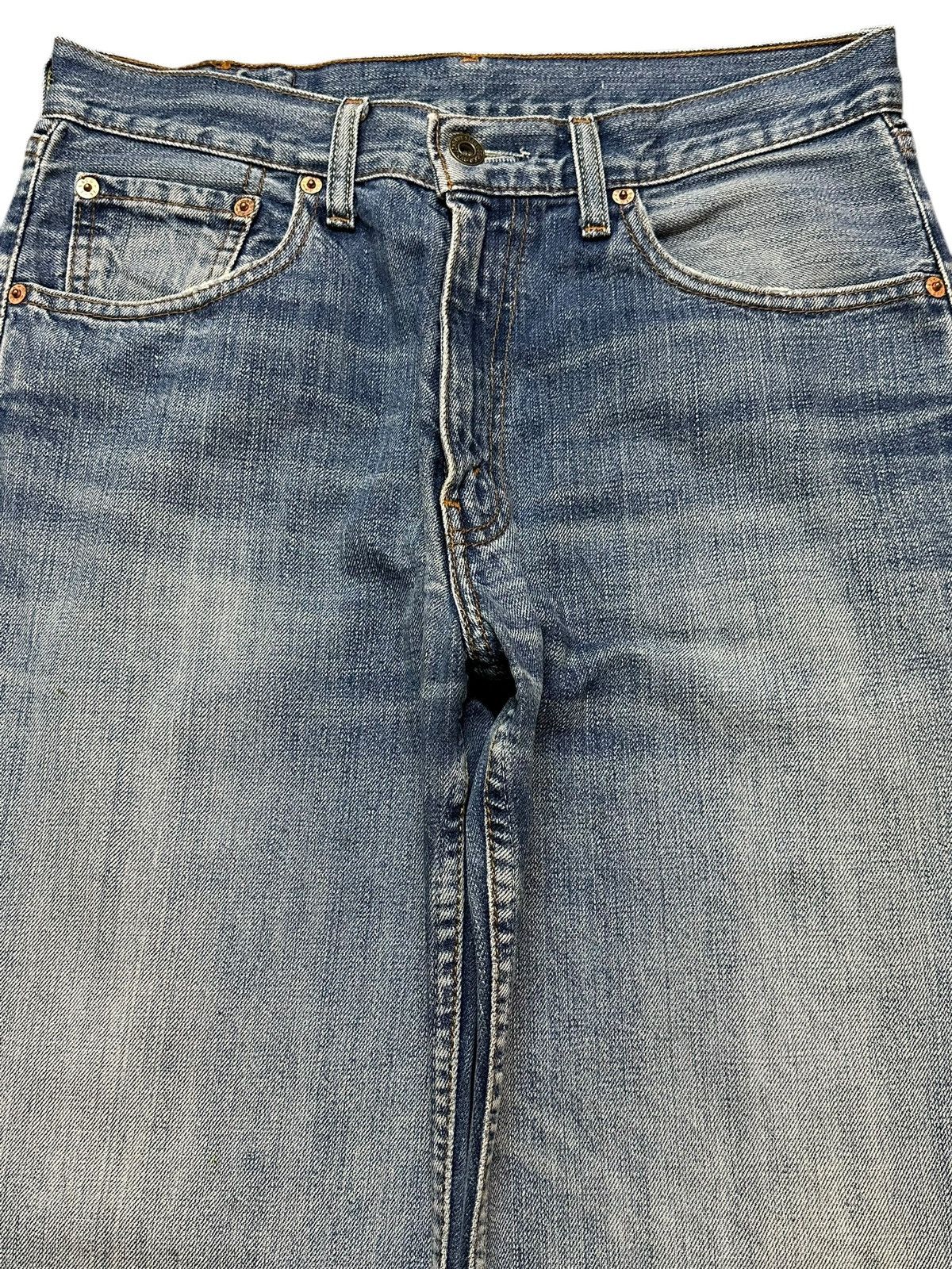 Levi's Vintage 80s Levis 502 Blue Faded Wash Style Loose Jeans Size US 30 / EU 46 - 3 Thumbnail