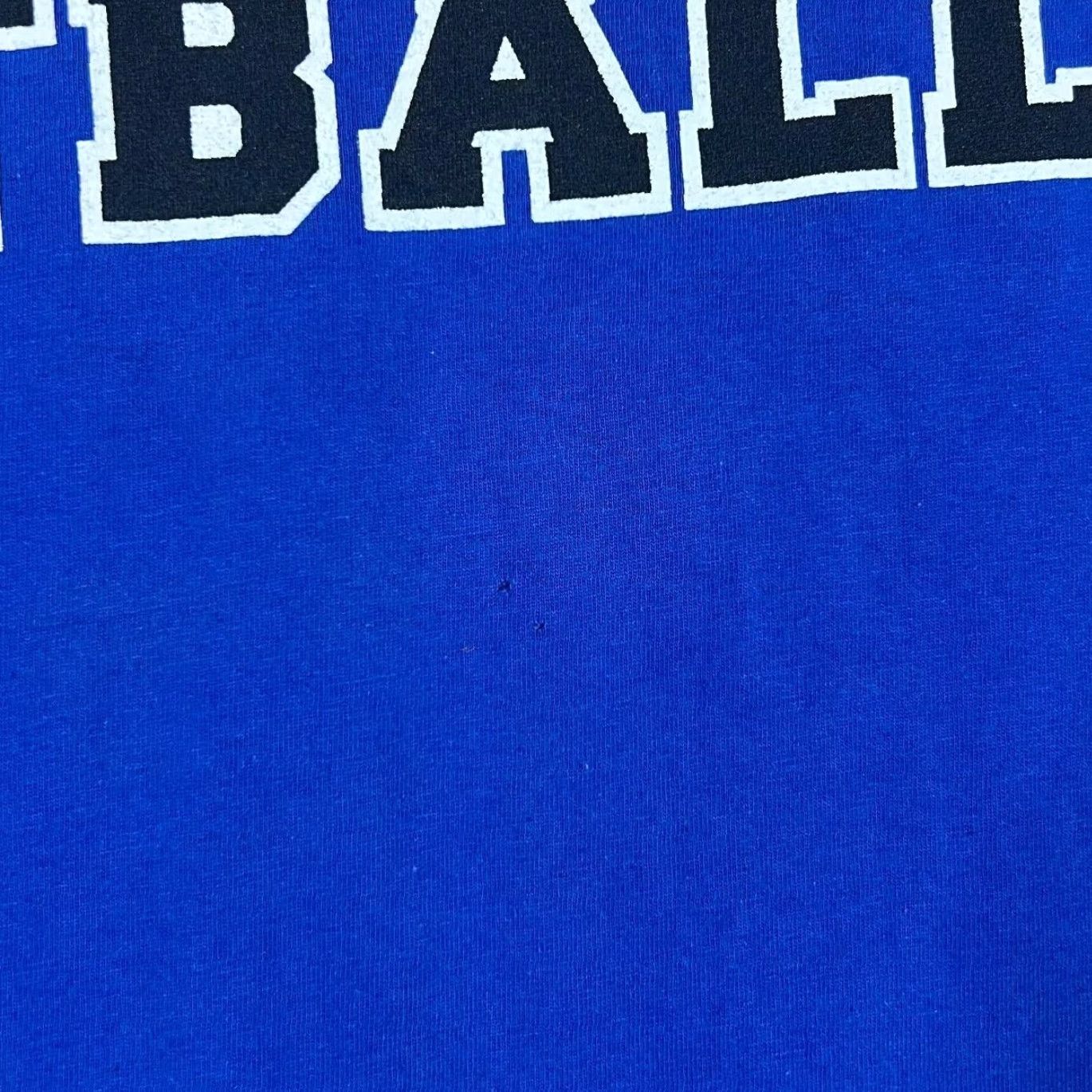 Fruit Of The Loom APOPKA FOOTBALL "State Champs" College Sports Graphic Blue T-Shirt Small Mens Shirt Small Blue Graphic print to front and back 90s style? Size US S / EU 44-46 / 1 - 5 Thumbnail