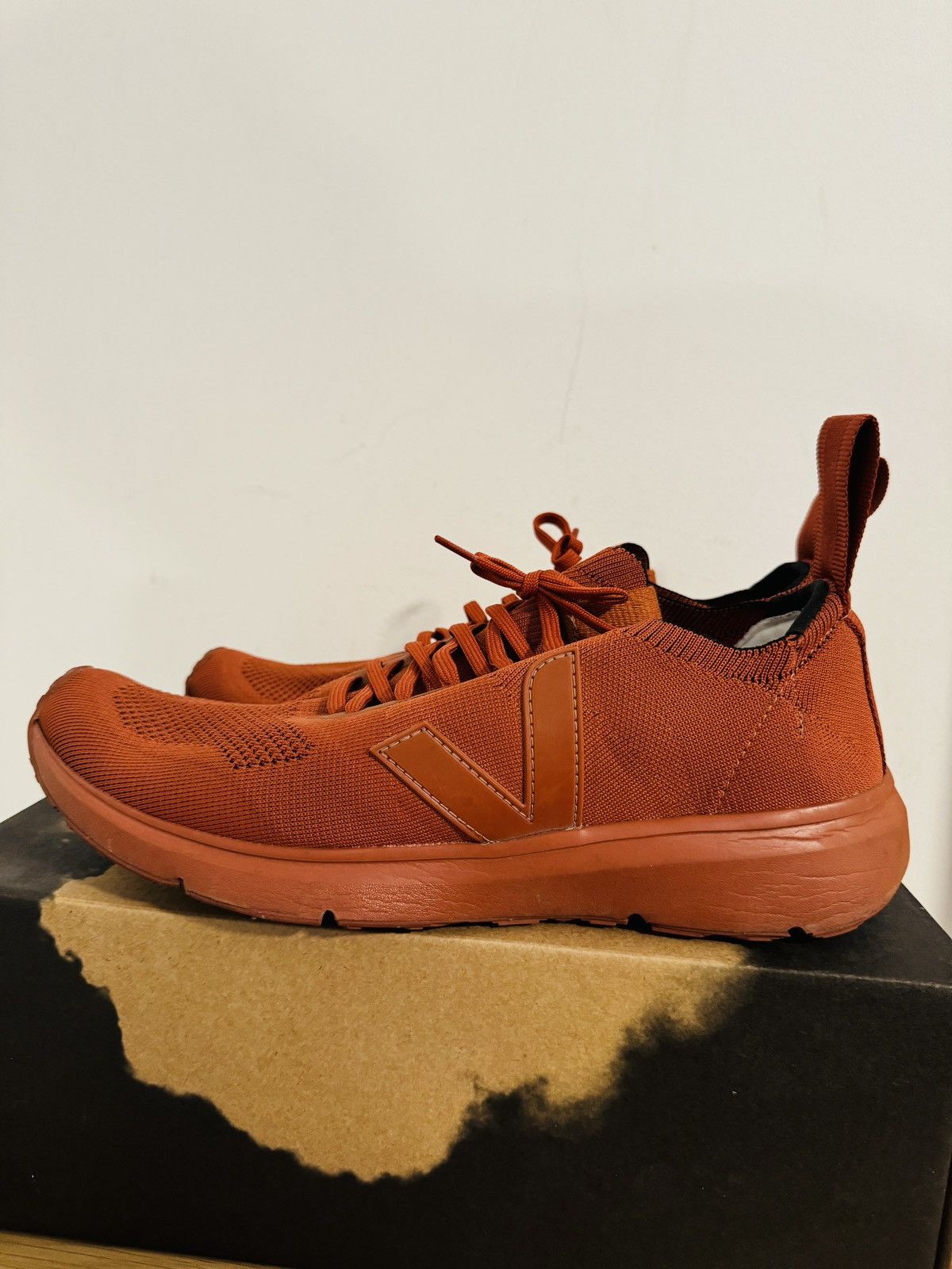 Rick Owens × Veja VEJA X RICK OWENS LOW SOCK SNEAK Size US 12 / EU 45 - 2 Thumbnail