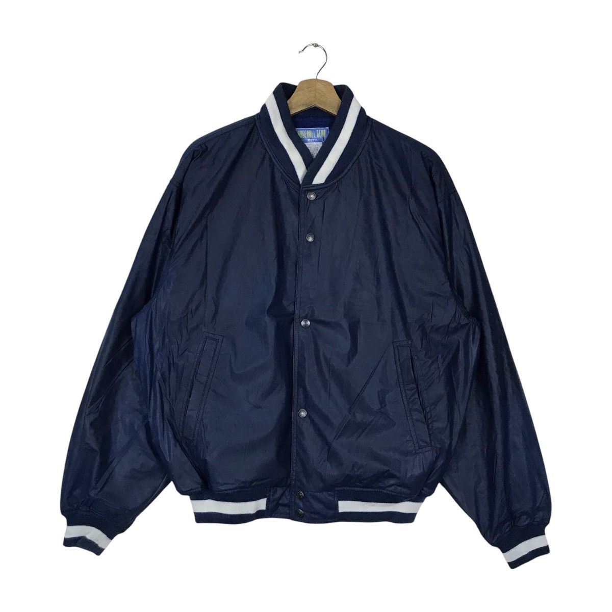 Vintage Vintage Zett Baseball Gear Snap Button Jacket Size US L / EU 52-54 / 3 - 1 Thumbnail