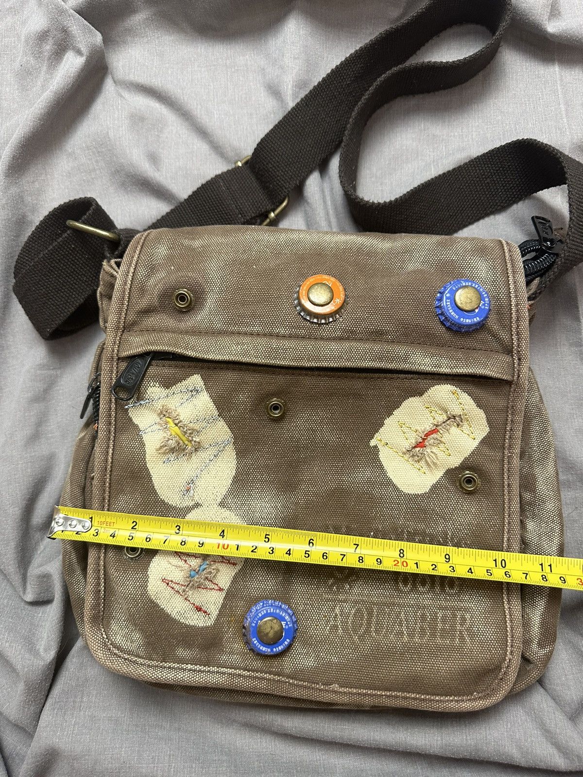 Hysteric Glamour Y2K Vintage Bag Diesel Style Messenger Archive Size ONE SIZE - 6 Thumbnail