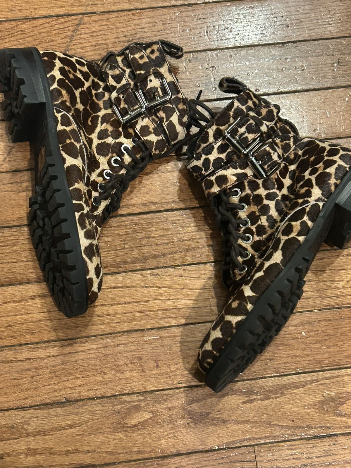 Rebecca Minkoff Rebecca Minkoff Jaiden Leopard Print Size US 7 / IT 37 - 3 Thumbnail
