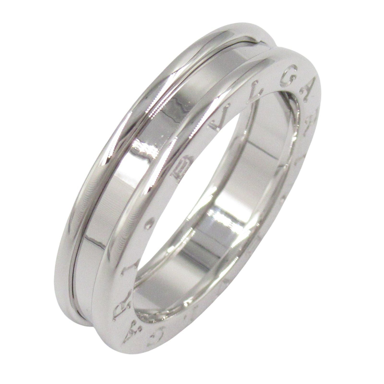 Bvlgari Bvlgari B Zero One Ring 1Belt K18Wg (White Gold) Silver Size ONE SIZE - 1 Thumbnail