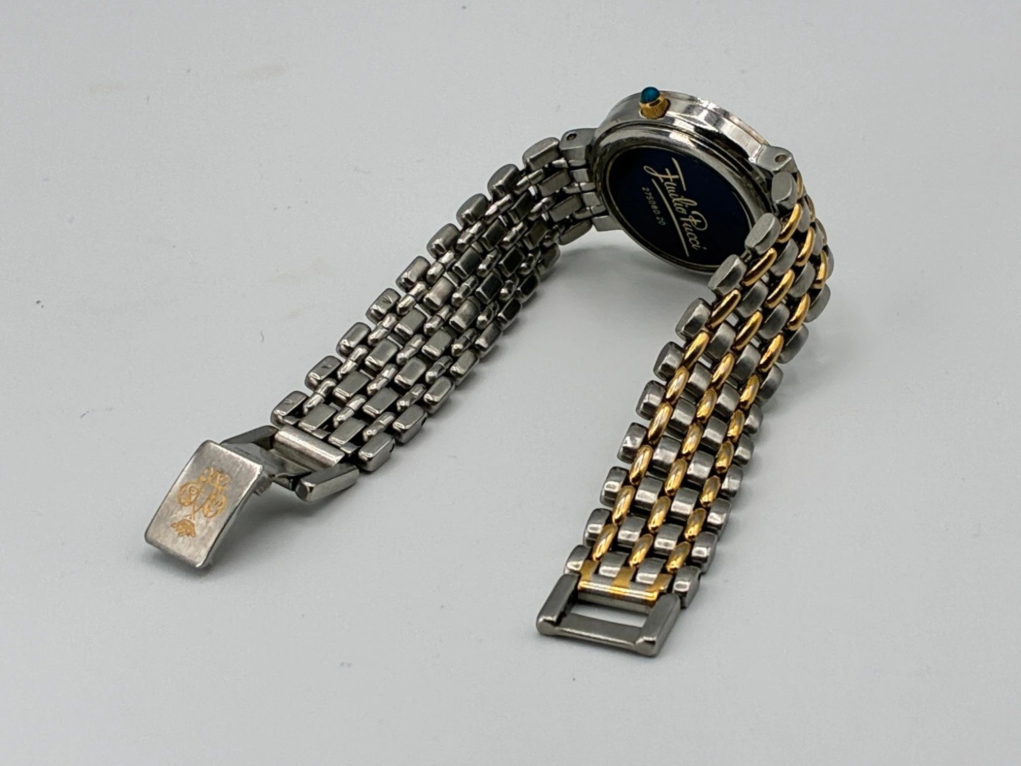 Emilio Pucci Emilio Pucci Vintage Swiss Two-Tone Roman Numeral Watch Size ONE SIZE - 3 Thumbnail