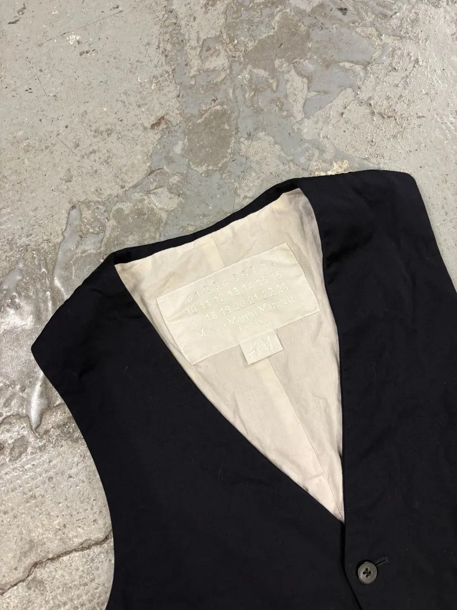Maison Margiela Maison Margiela H&M Navy Waistcoat Vest Size US S / EU 44-46 / 1 - 9 Thumbnail