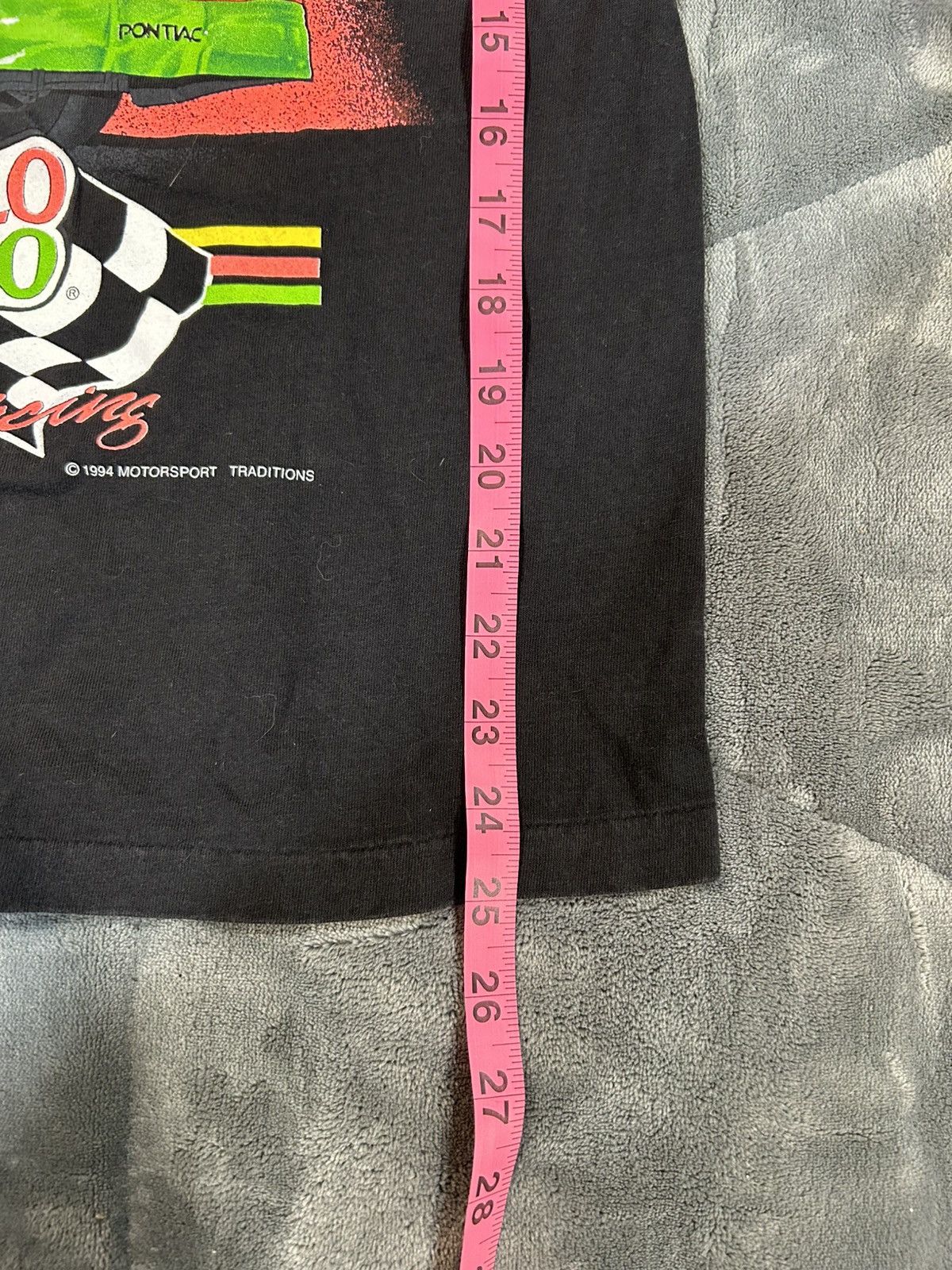 Hanes × NASCAR × Vintage Vintage 1990s Kyle Petty nascar t shirt Size US M / EU 48-50 / 2 - 4 Thumbnail