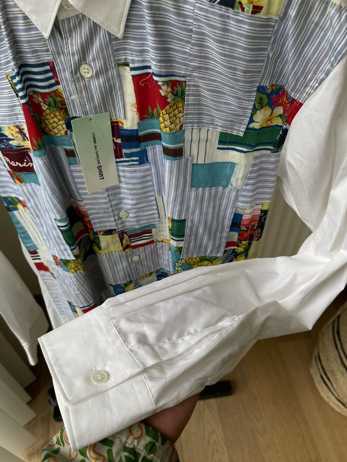 Comme des Garcons Comme Des Garcons Shirt SS13 Hawaiian Patchwork Shirt Size US L / EU 52-54 / 3 - 7 Thumbnail