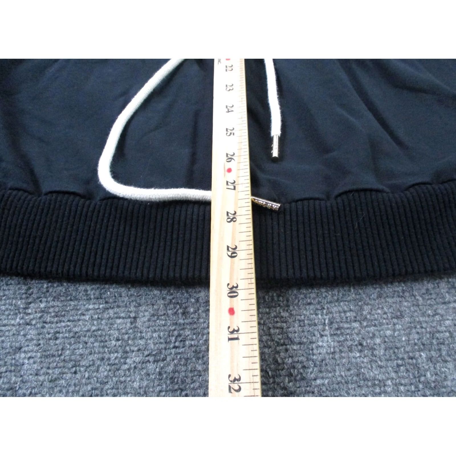 Varley Varley Jacket Women XS Oversized Sweatshirt Pullover Drawstring Active Track Black Size XS / US 0-2 / IT 36-38 - 4 Thumbnail