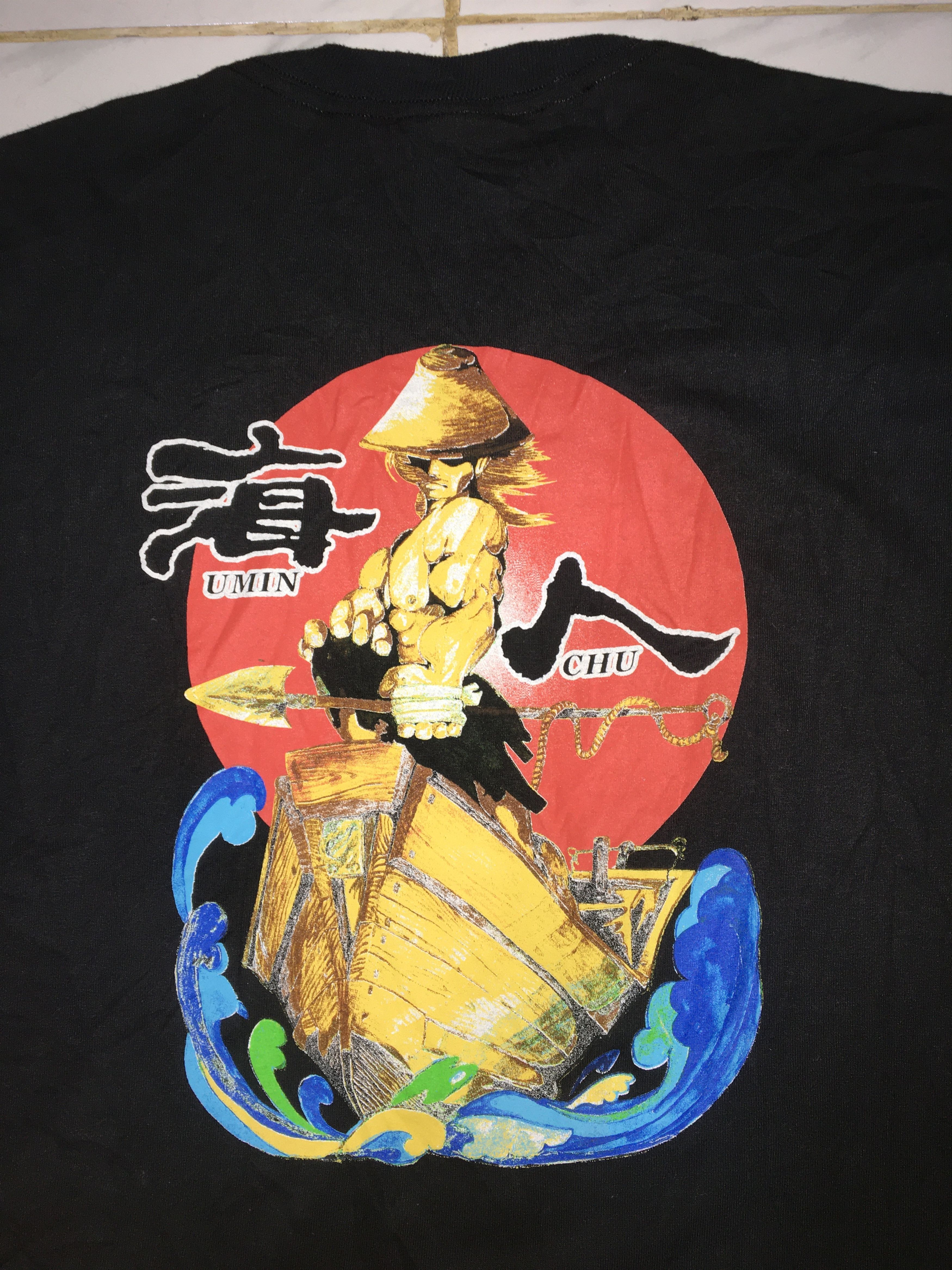 Vintage Vintage Japanese Anime Umin Chu Okinawa Shirt Size US L / EU 52-54 / 3 - 3 Thumbnail