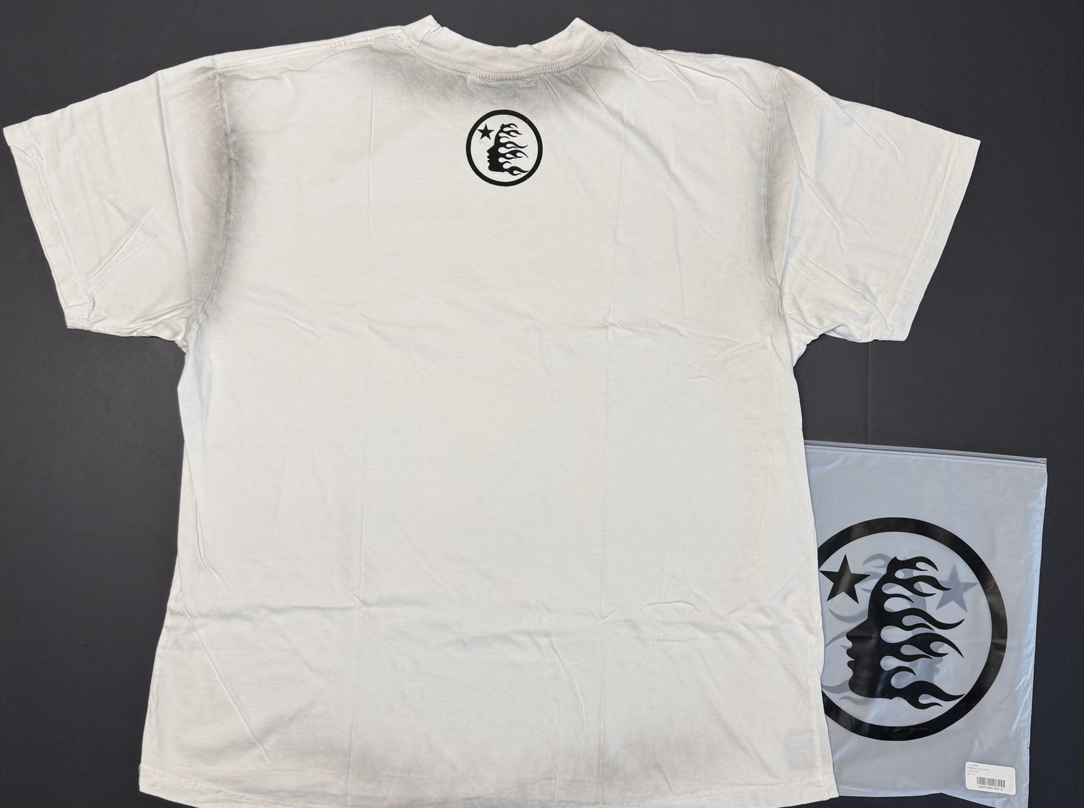 HELLSTAR Hellstar Box Logo Tee White/Red Size US XL / EU 56 / 4 - 2 Thumbnail