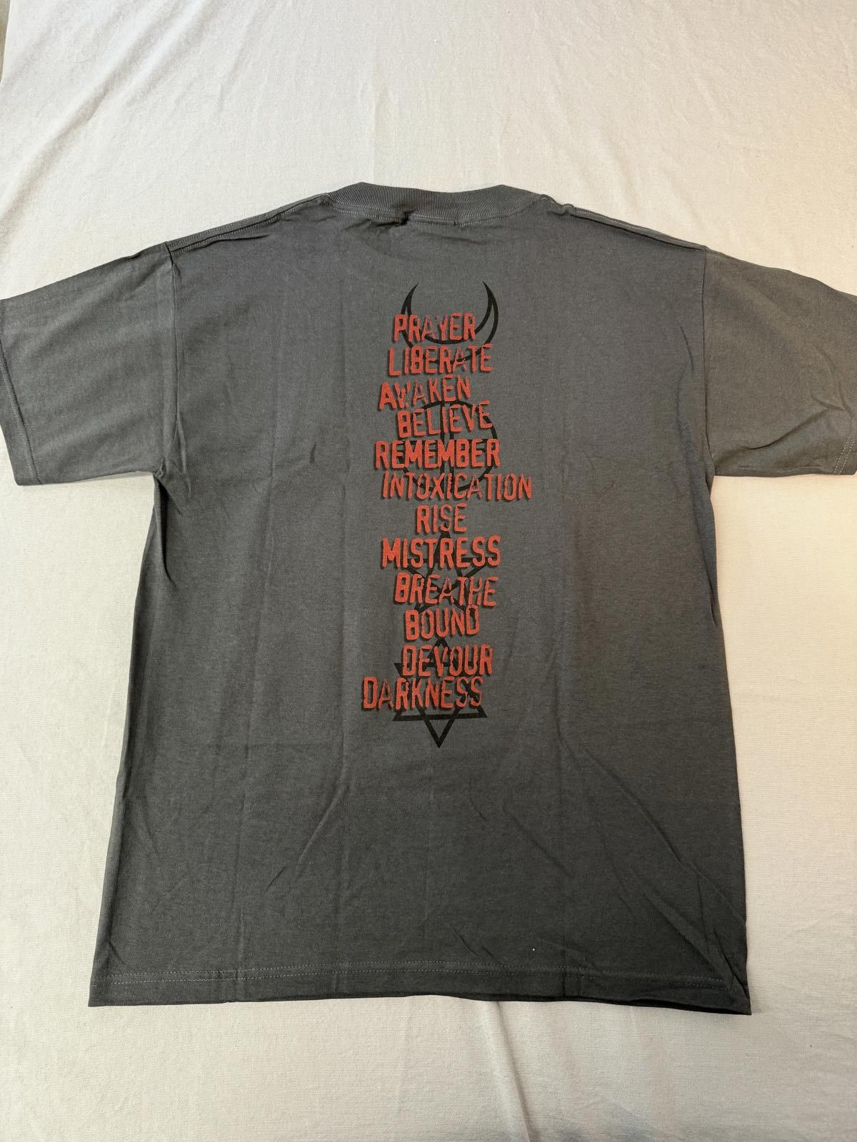 Designer Disturbed Band T-shirt 2007 Album Believe Song List- M Size US M / EU 48-50 / 2 - 7 Thumbnail
