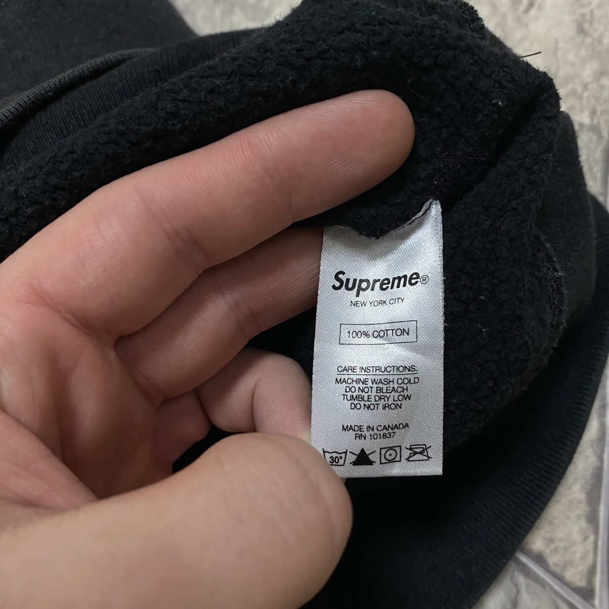 Supreme Supreme sweatshirt big logo Size: Medium Size US M / EU 48-50 / 2 - 11 Thumbnail