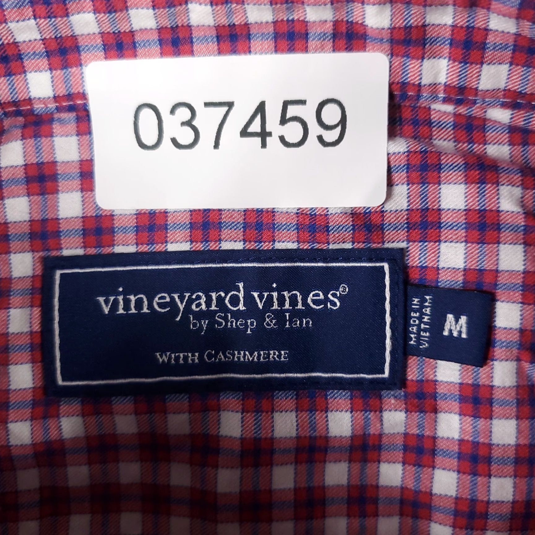 Vineyard Vines VINEYARD VINES Button-Up Shirt Mens Medium Multicolor Plaid Long Sleeve Size US M / EU 48-50 / 2 - 6 Thumbnail