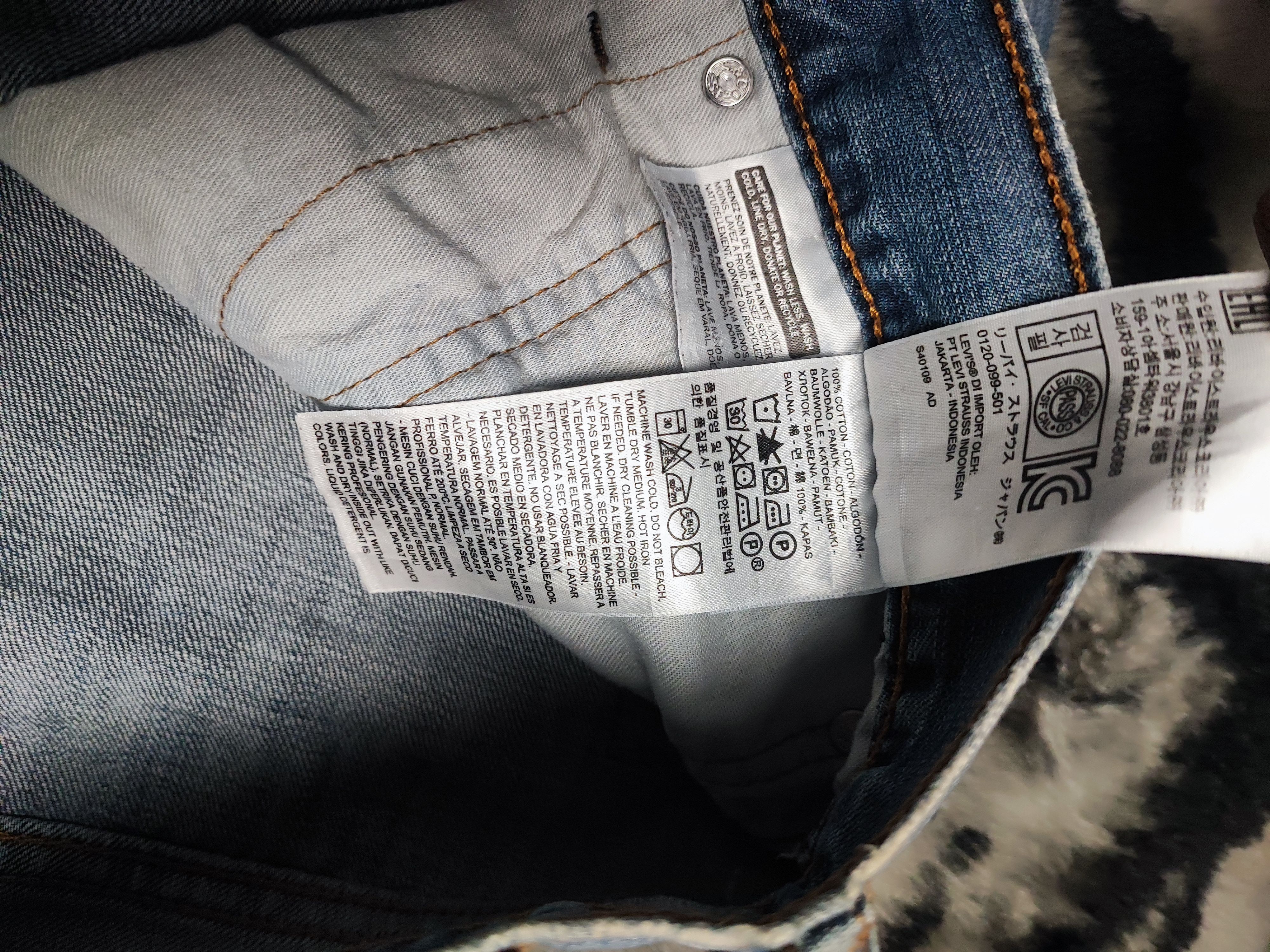 Levi's Levi's 527 Slim Bootcut Y2K Trashed Archive Flare W34X30 Size US 34 / EU 50 - 8 Thumbnail