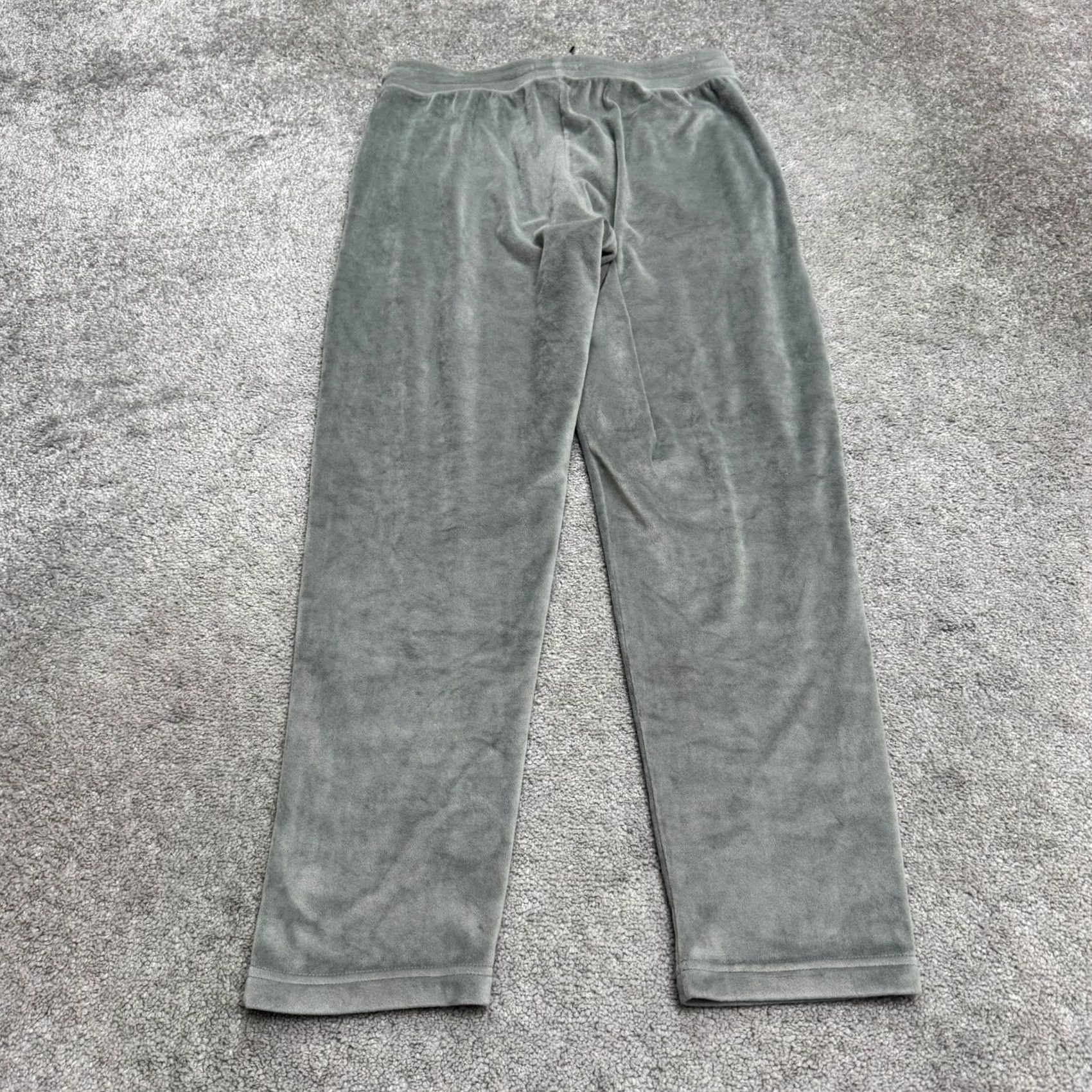 Polo Ralph Lauren Polo Ralph Lauren Velour Pajama Pants Mens Medium Gray Soft Lounge Drawstring Pockets Size US M / EU 48-50 / 2 - 2 Thumbnail