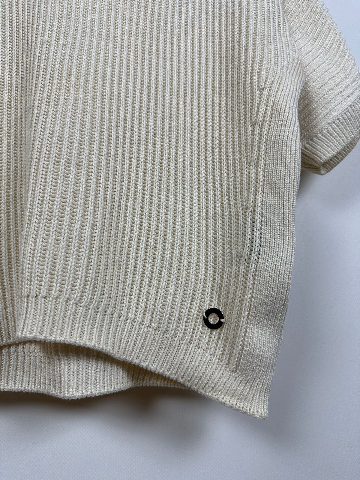 Loro Piana Loro Piana Silk/Cotton 3/4 Sleeve Knit Jumper Sweater Size S / US 4 / IT 40 - 7 Thumbnail