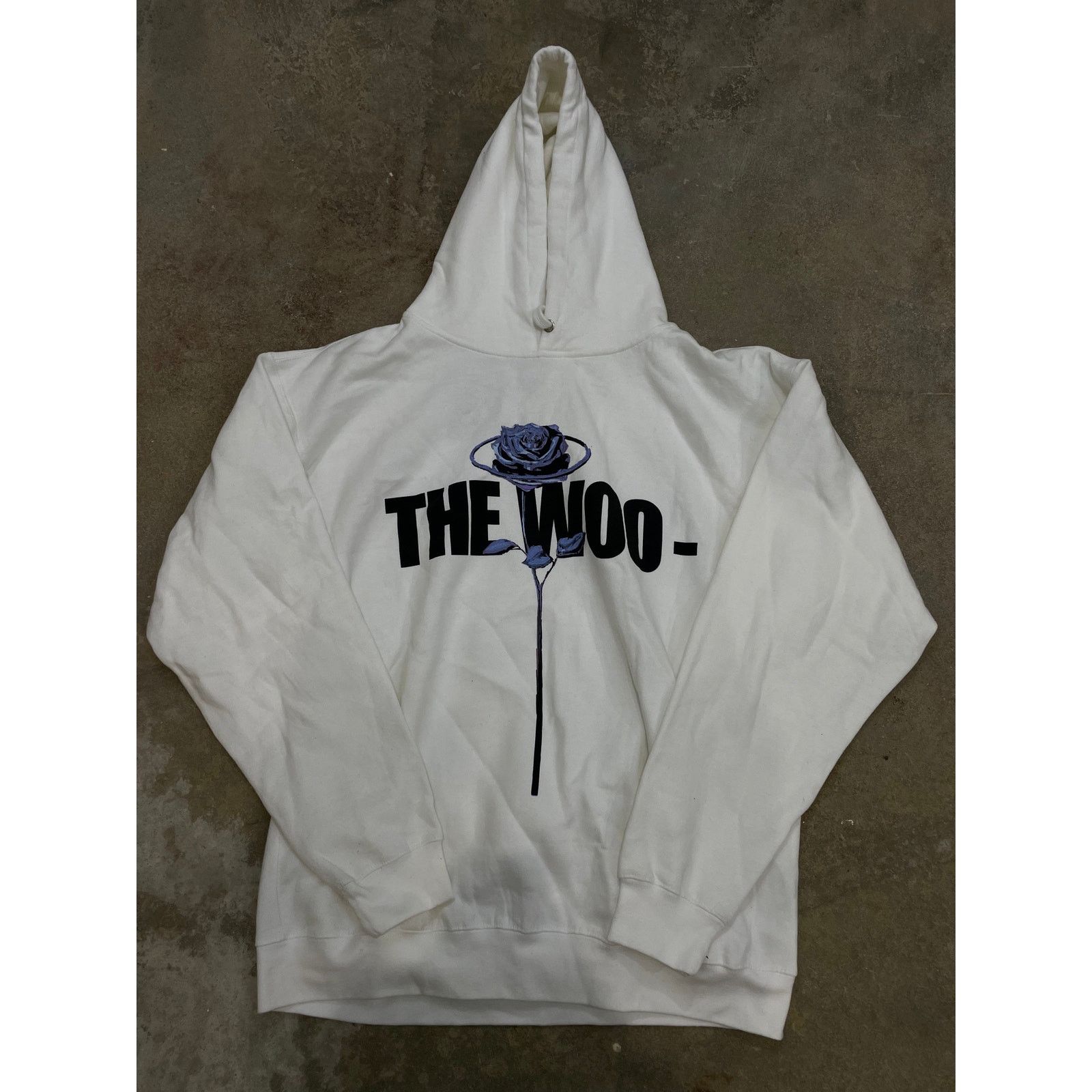 Vlone VLONE Pop Smoke Woo Hoodie White Used Large Size US L / EU 52-54 / 3 - 2 Thumbnail