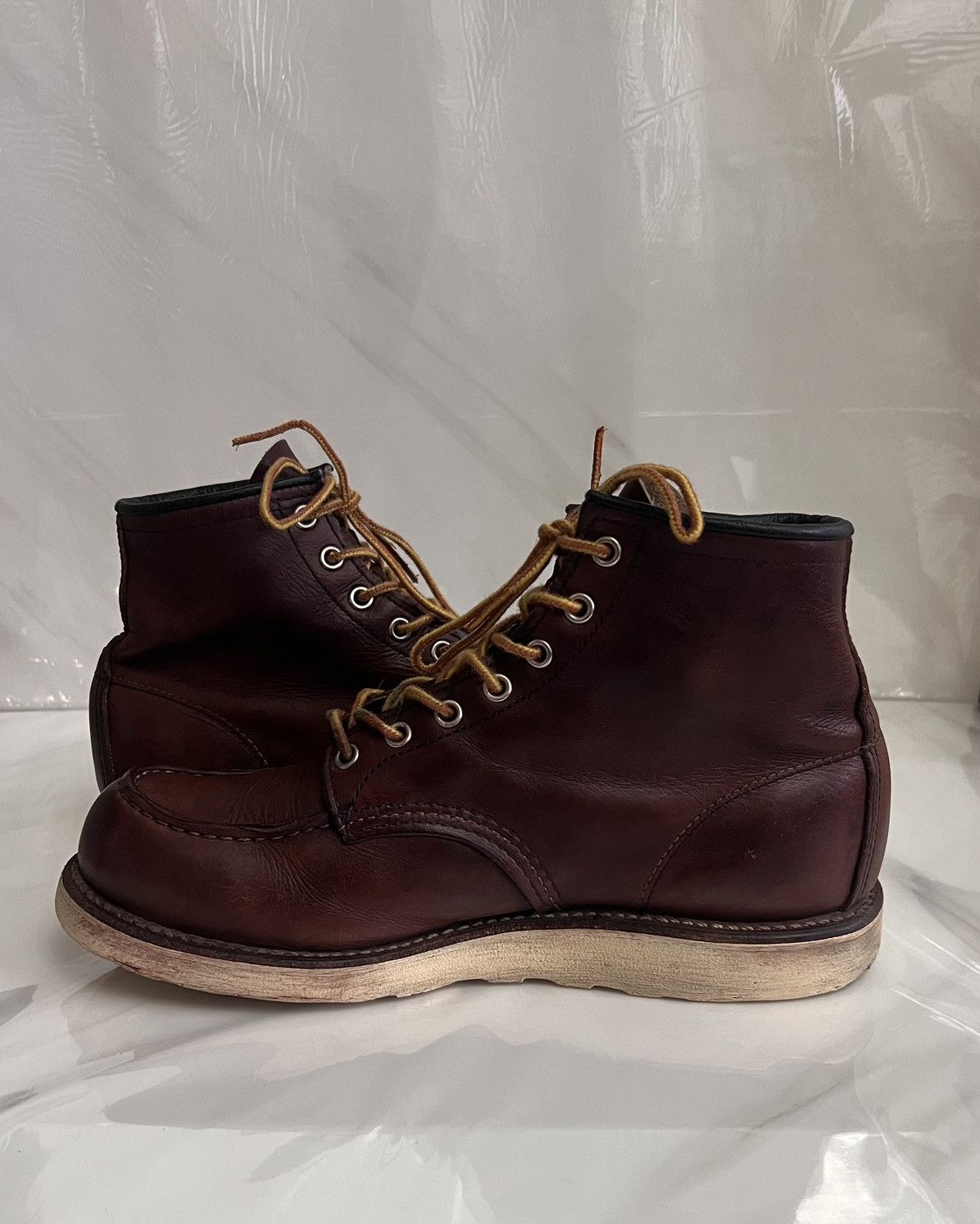 Red Wing Red wing #8138 classic moc toe brown leather boot size 9 D Size US 9 / EU 42 - 7 Thumbnail