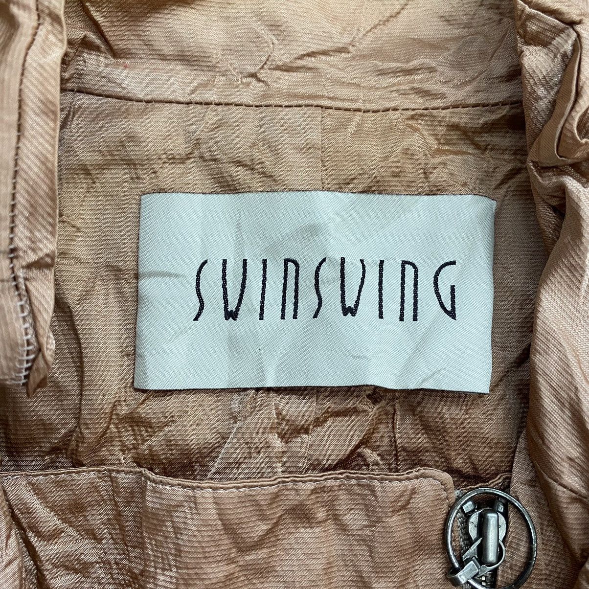 Japanese Brand × Vintage Vintage SWINSWING Japanese Brand Brown Coat Size S / US 4 / IT 40 - 5 Thumbnail