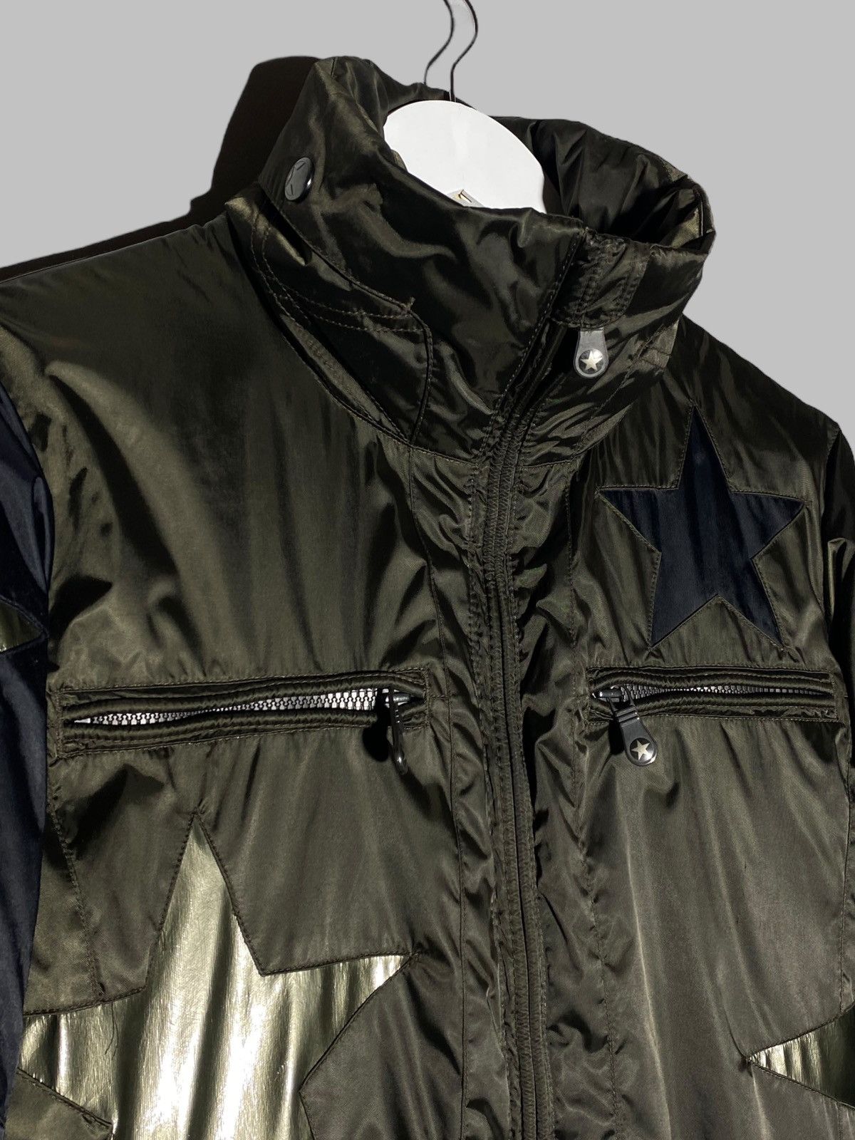 JET SET Rare Jet Set St. Moritz GB flag Stars Ski Down Jacket Size L / US 10 / IT 46 - 8 Thumbnail