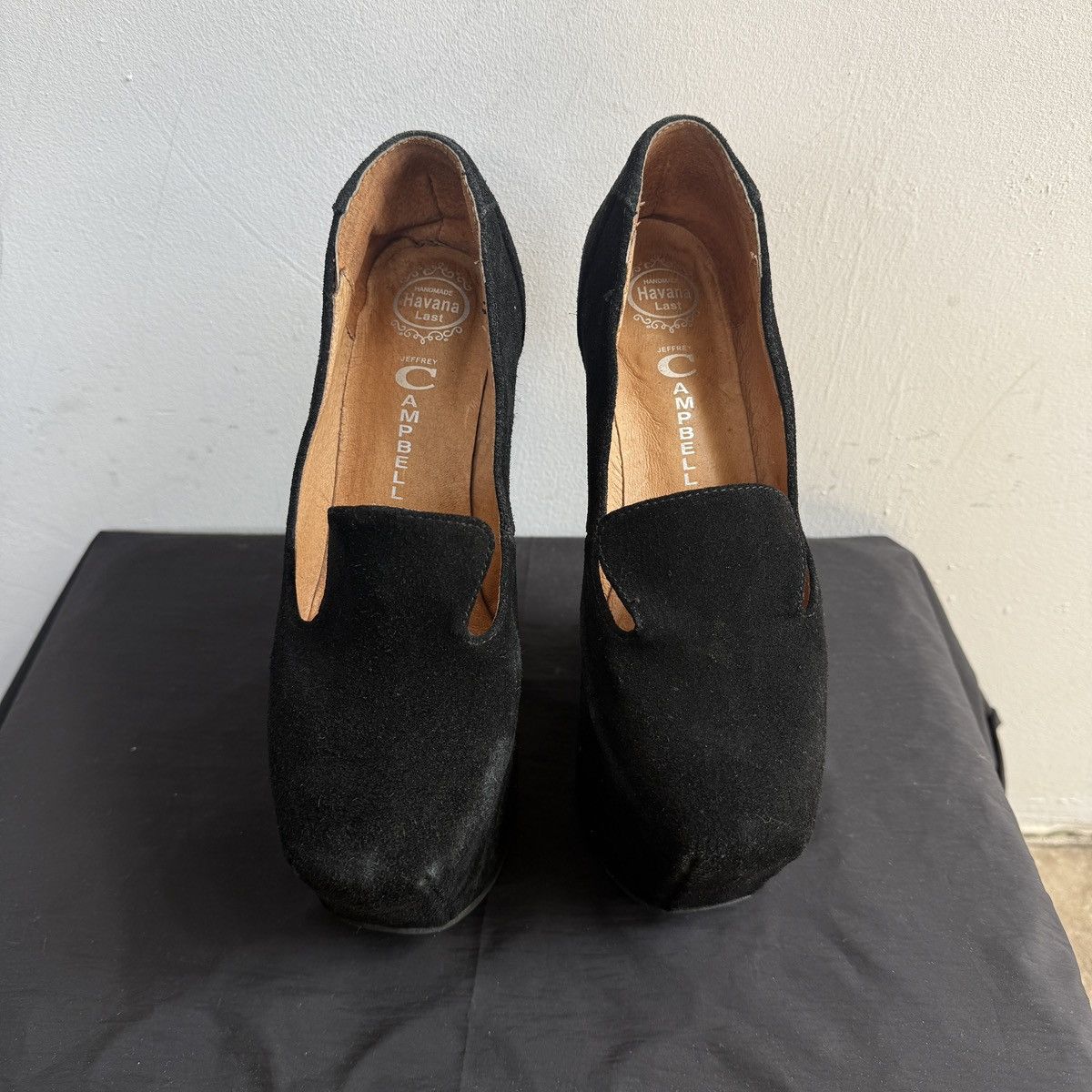 Jeffrey Campbell Jeffrey Campbell Platform Suede Glam Heels Shoes Size US 7 / IT 37 - 4 Thumbnail
