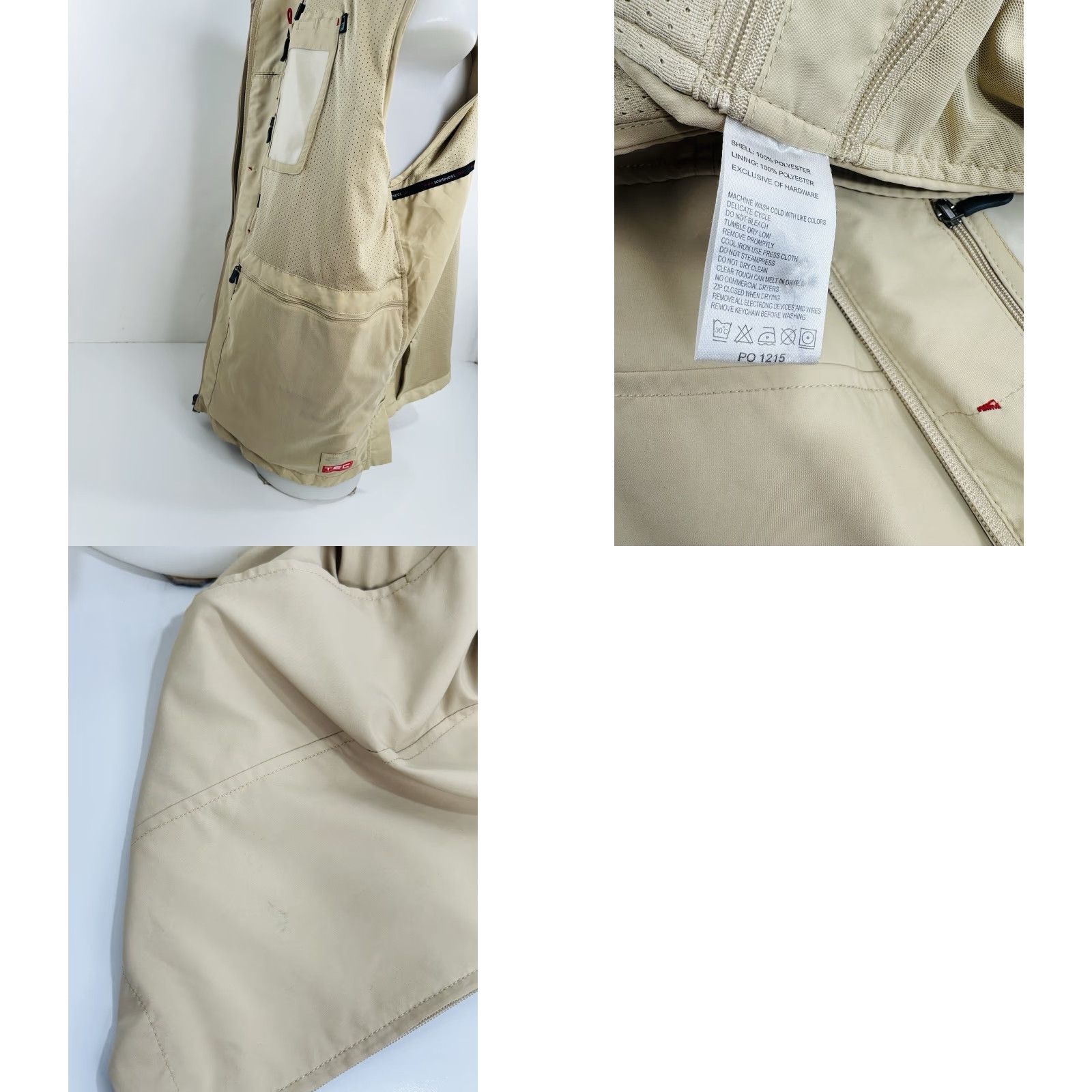 Vintage SCOTTeVEST Vest - XXL Utility Vest Mens Beige 2XL Polyester Size US XXL / EU 58 / 5 - 8 Thumbnail