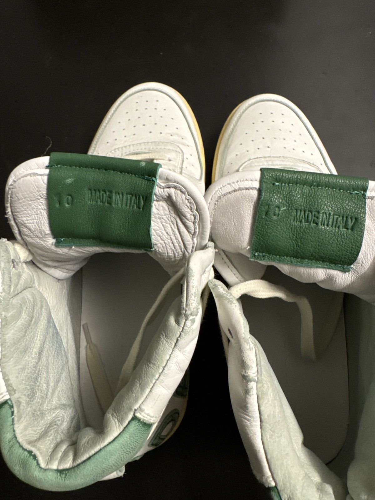 Rhude Rhude Recess Green High Too Sneaker Size US 10 / EU 43 - 4 Thumbnail