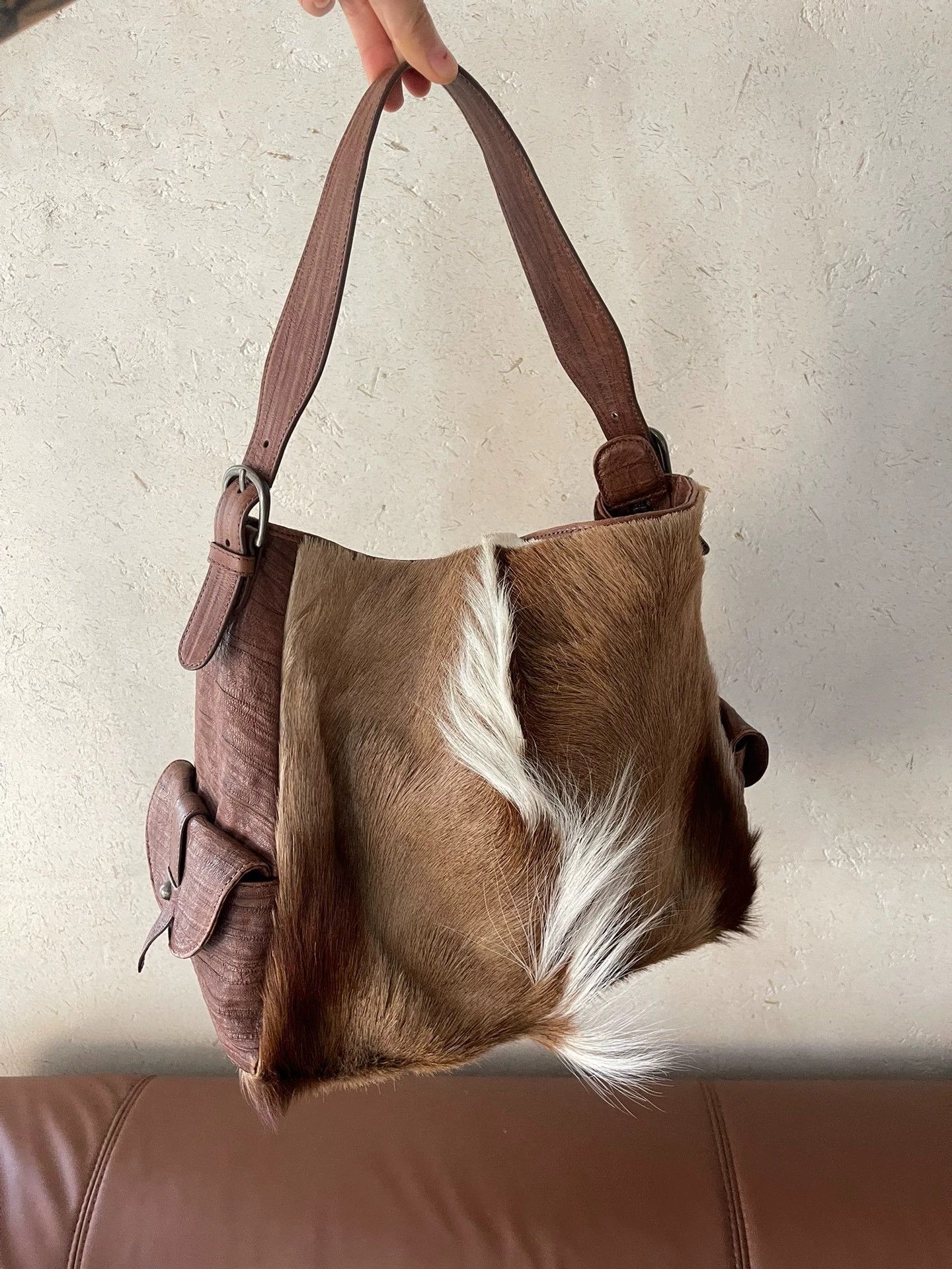 Vintage Vintage Fur Shearling Shoulder Bag - VGC, LC Size ONE SIZE - 2 Thumbnail