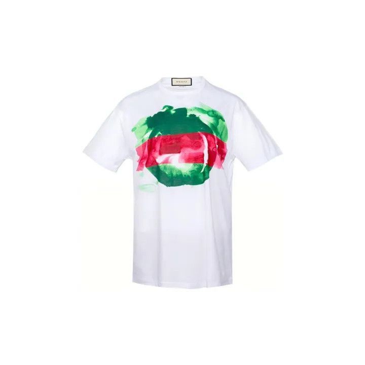 Gucci Gucci Gucci Colorful Printed Round Neck T-Shirt -2506 Size US L / EU 52-54 / 3 - 2 Thumbnail