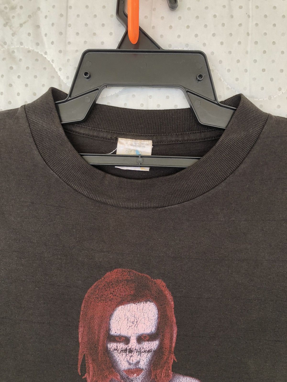 Marilyn Manson Vintage 90s Marilyn Manson Mechanical Animal Size US L / EU 52-54 / 3 - 5 Thumbnail