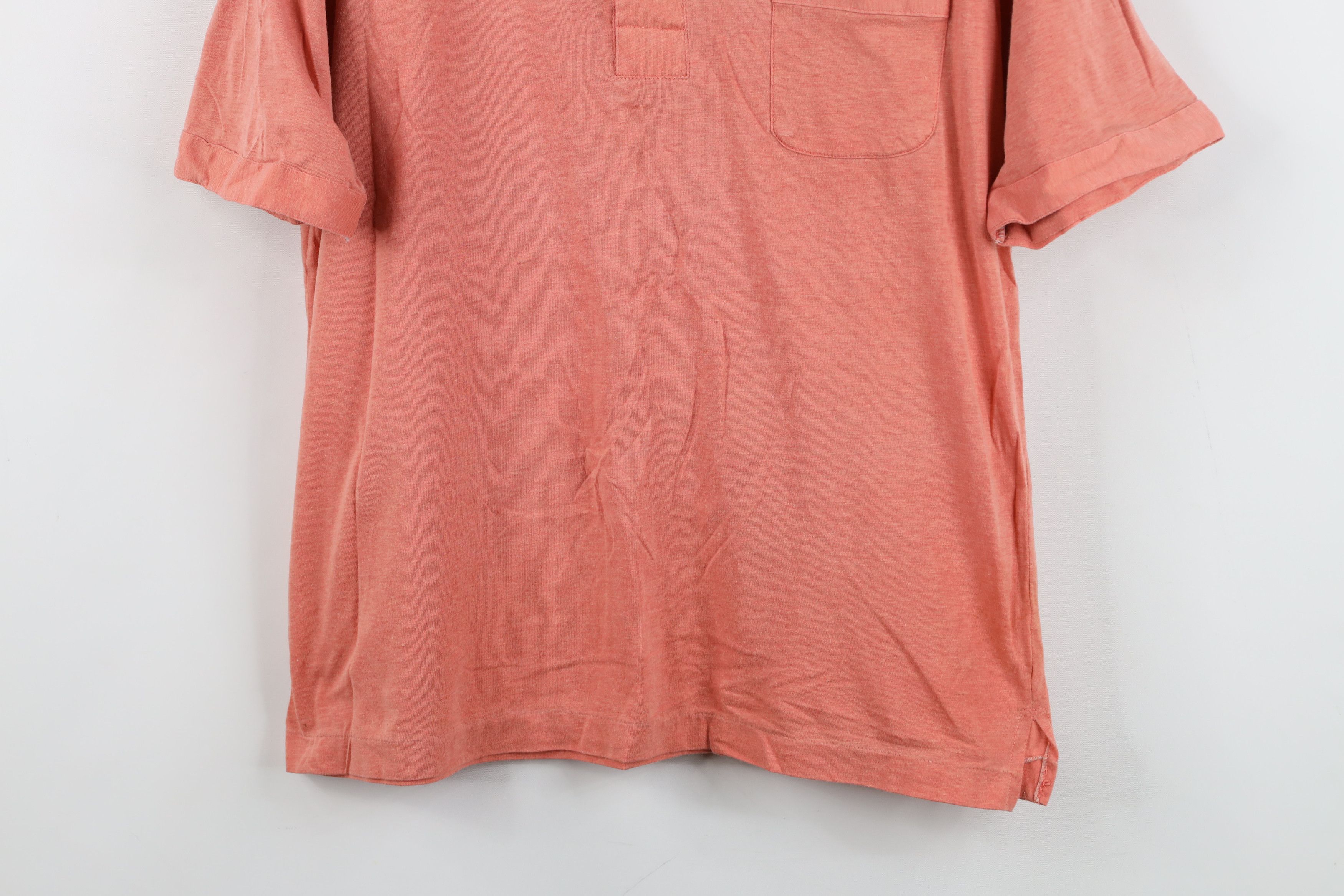 Vintage Vintage 70s Streetwear Chambray Collared Golf Polo Shirt Size US L / EU 52-54 / 3 - 3 Thumbnail