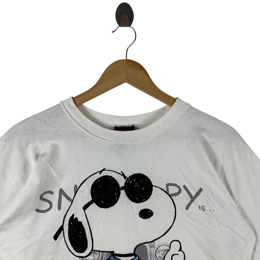 Cartoon Network × Vintage Vintage SNOOPY JOE COOL cartoon big print tee Size US M / EU 48-50 / 2 - 2 Thumbnail