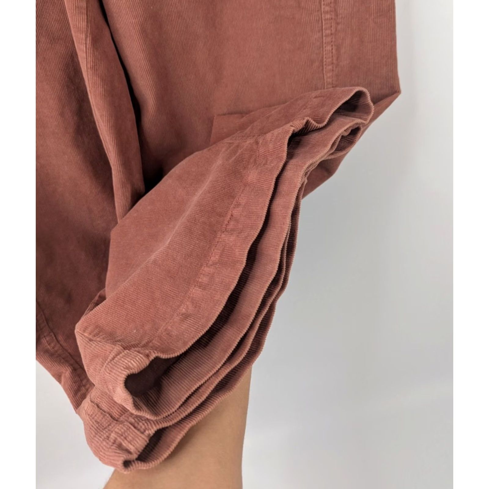 Anthropologie Anthropologie Pilcro Rose Pink 5 Pocket Wide Leg Corduroy Pants Women's Size 27 Size 27" / US 4 / IT 40 - 2 Thumbnail