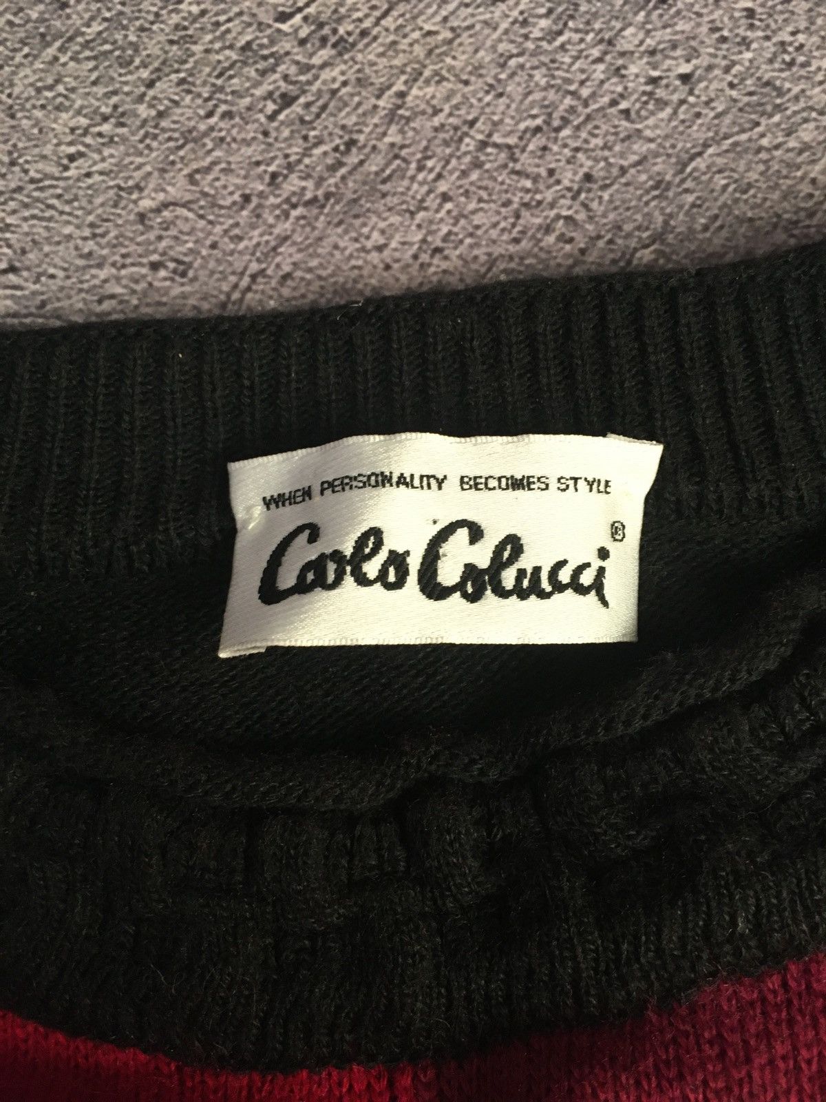 Carlo Colucci 👣Carlo Colucci Vintage Coogi Style Knit Y2K Style Sweater Size US L / EU 52-54 / 3 - 5 Thumbnail