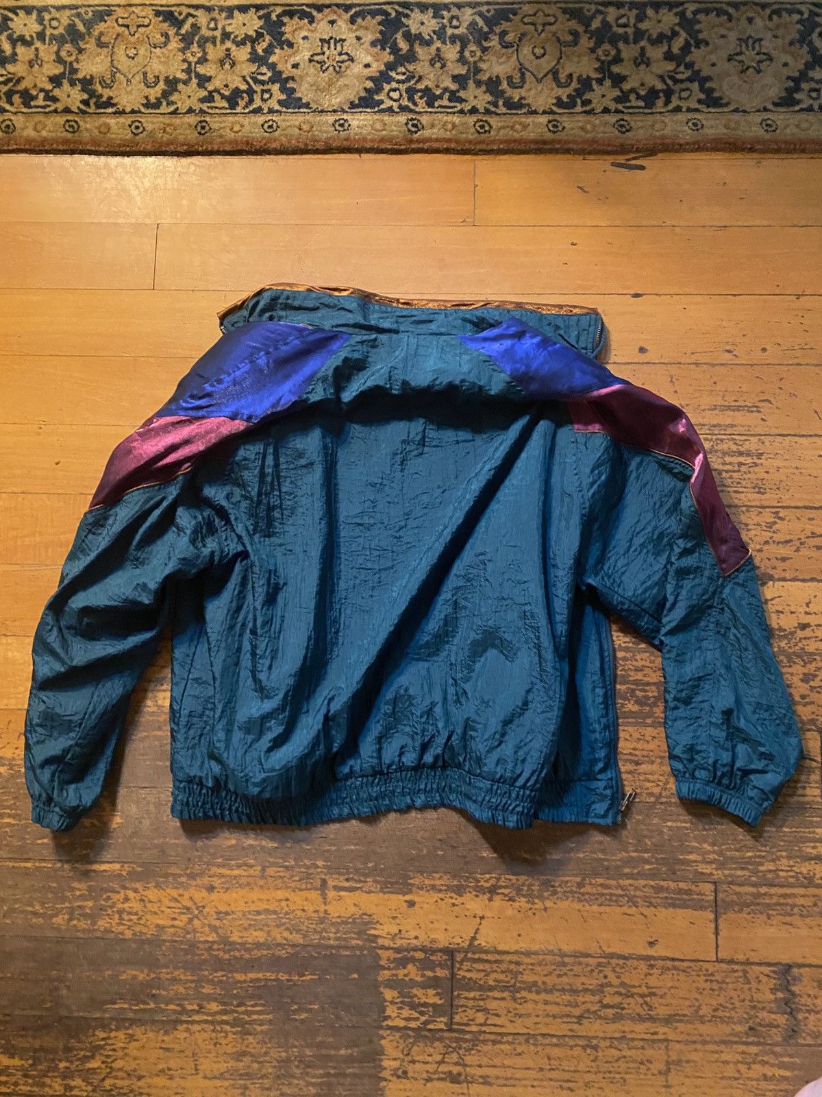 Vintage active frontier vintage 1980s windbreaker Size US L / EU 52-54 / 3 - 5 Thumbnail