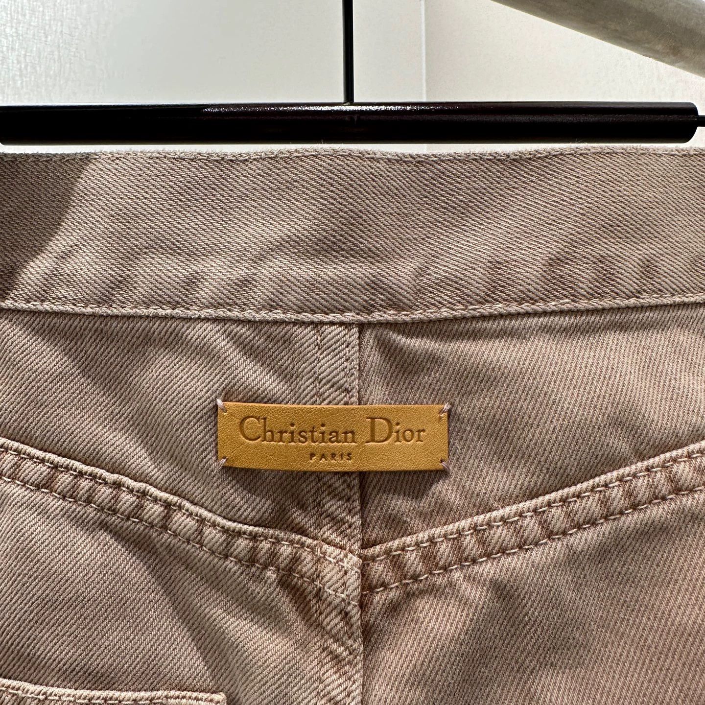 Christian Dior Monsieur Christian Dior feb431 Rose Pink Logo Jeans 34 Size 25" / US 0 / IT 36 - 6 Thumbnail