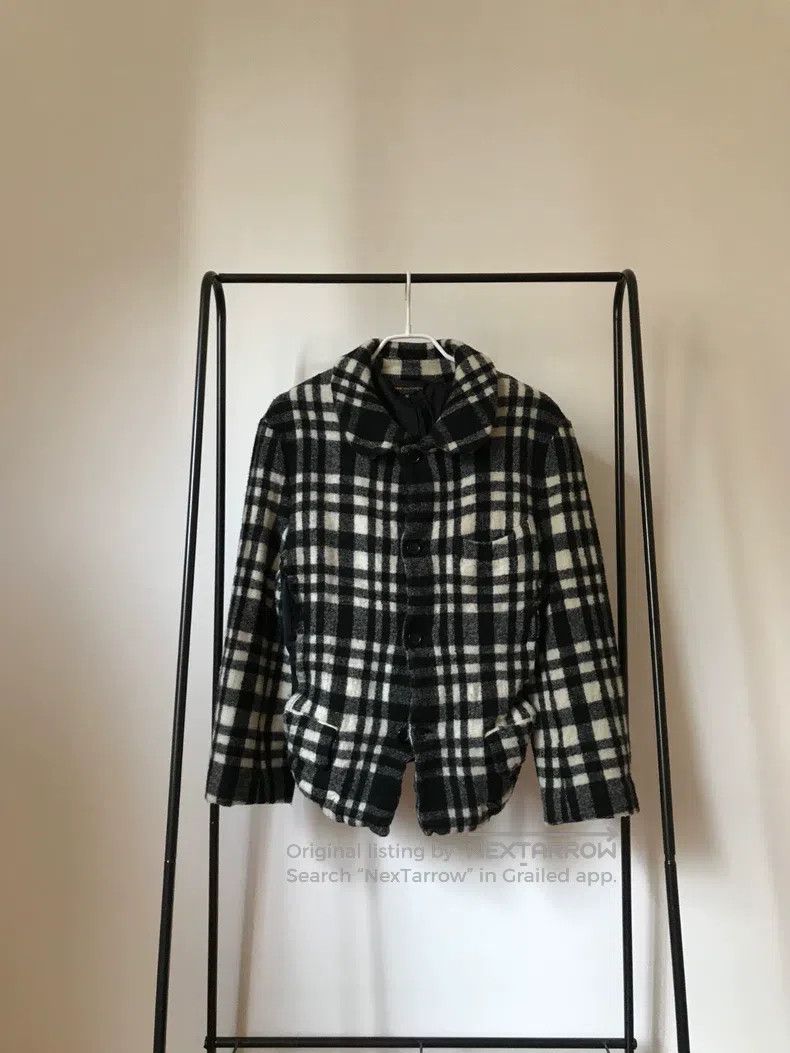 Comme des Garcons Comme Des Garcons Corduroy checkered wool coat Size M / US 6-8 / IT 42-44 - 2 Thumbnail