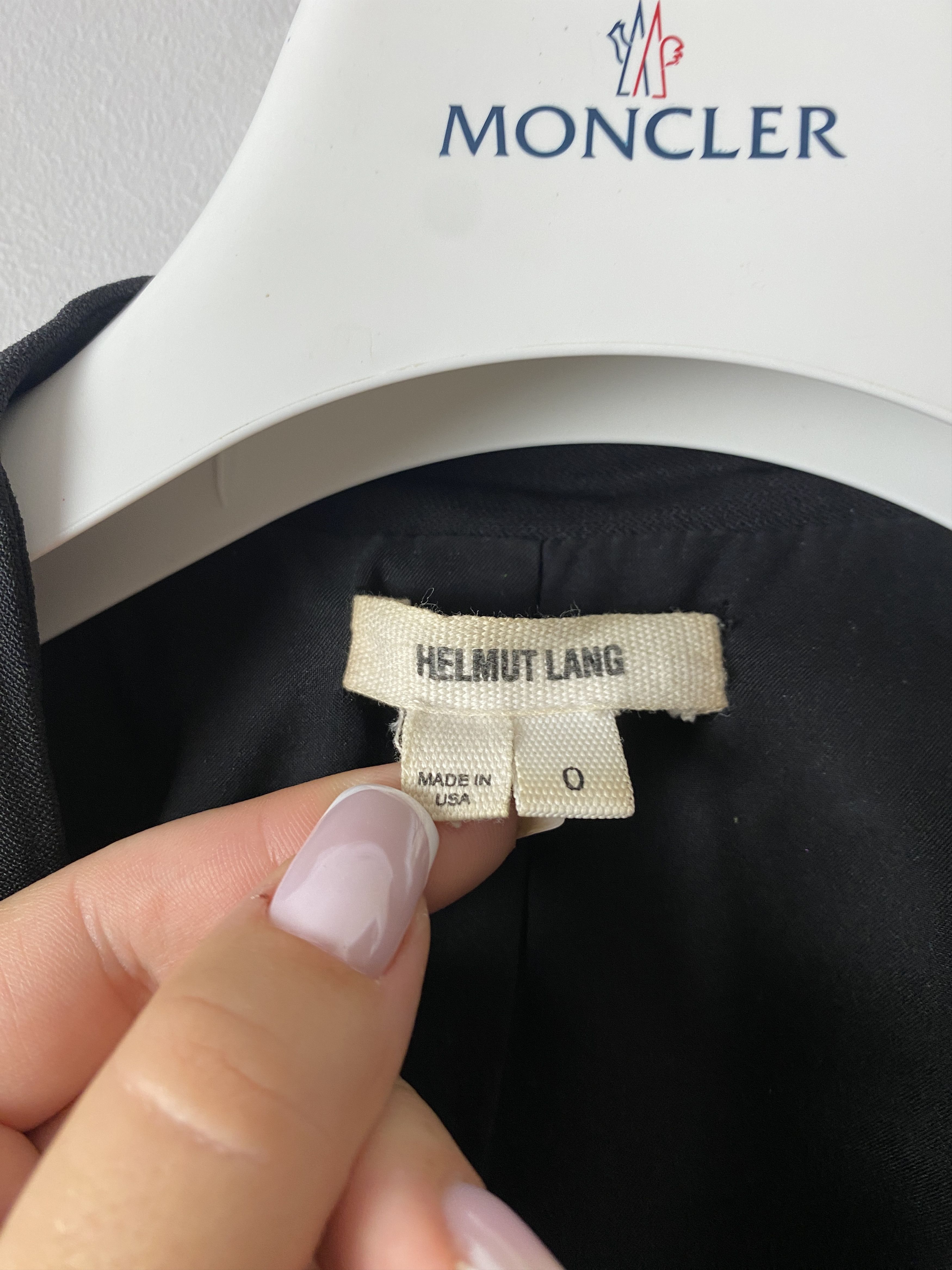Helmut Lang Helmut Lang cropped blazer jacket wool Size XS / US 0-2 / IT 36-38 - 3 Thumbnail
