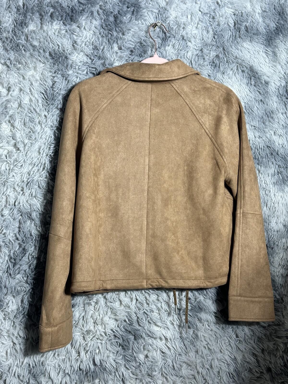 Other Universal Thread Women's Tan Faux Suede Jacket XS Size XS / US 0-2 / IT 36-38 - 2 Thumbnail