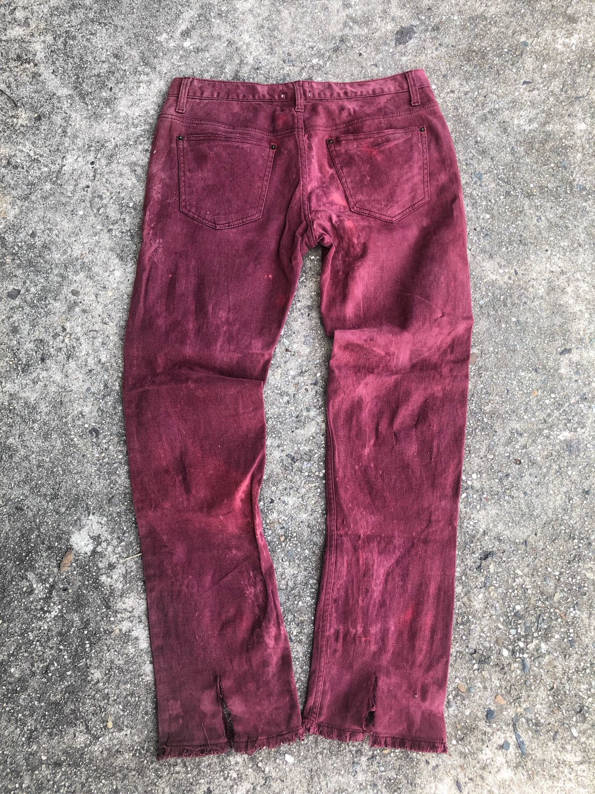 Helmut Lang Helmut Lang Distressed Pants Size US 33 - 2 Thumbnail