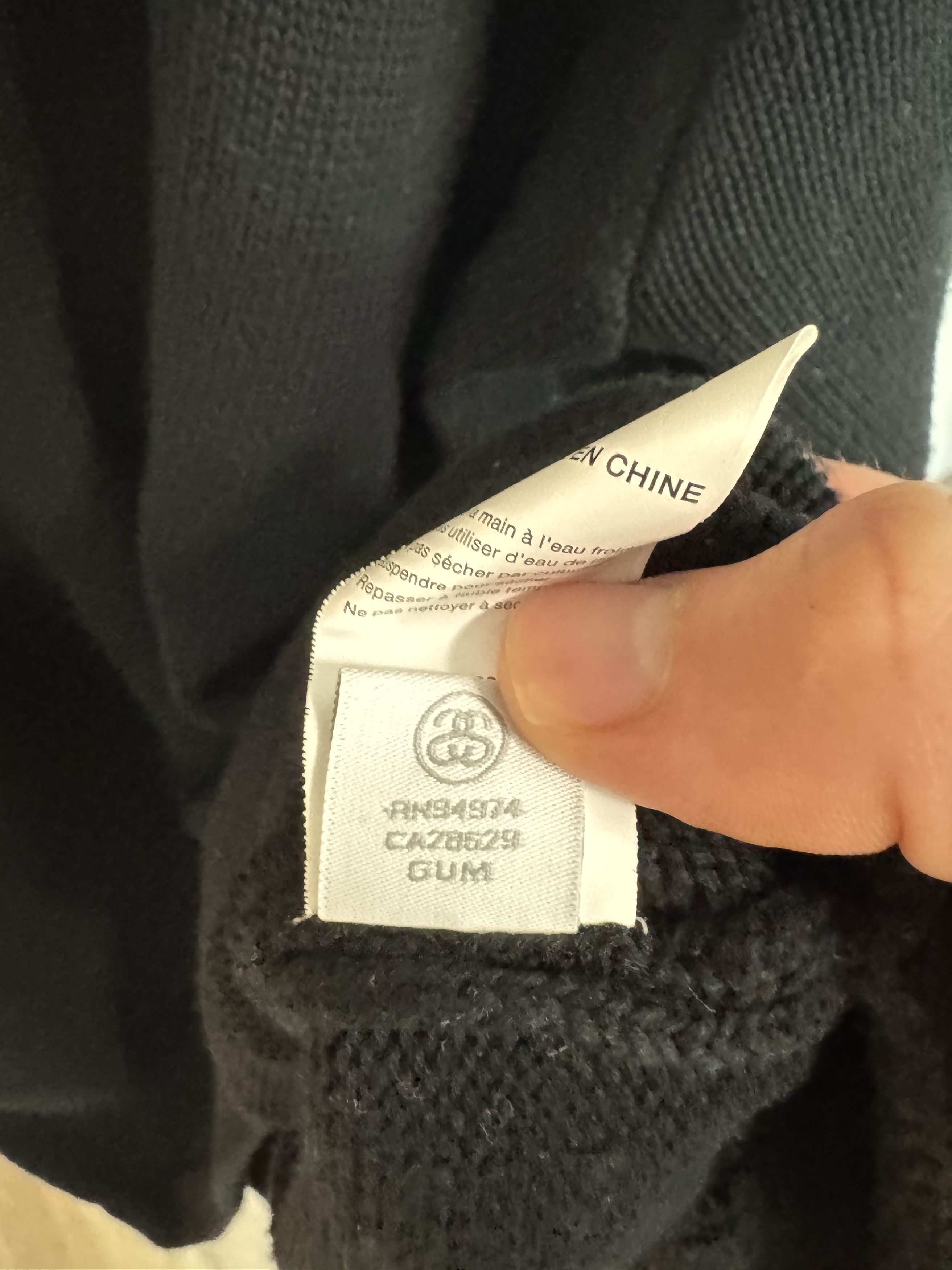 Stussy Stussy Orchid Sweater 'Black' | Rare Size US XL / EU 56 / 4 - 7 Thumbnail