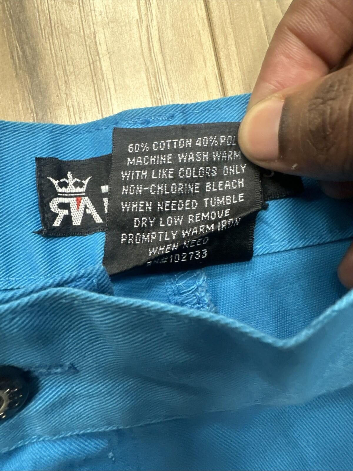 Other Red Ape Light Blue Cargo Shorts Size 34 Size US 34 / EU 50 - 3 Thumbnail