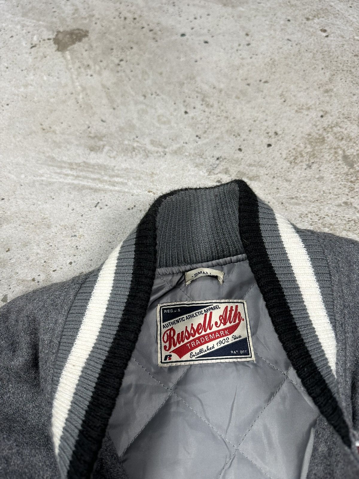 Russell Athletic × Vintage Vintage Y2K Russell Athletic Alabama Varsity Jacket Bomber Size US S / EU 44-46 / 1 - 8 Thumbnail